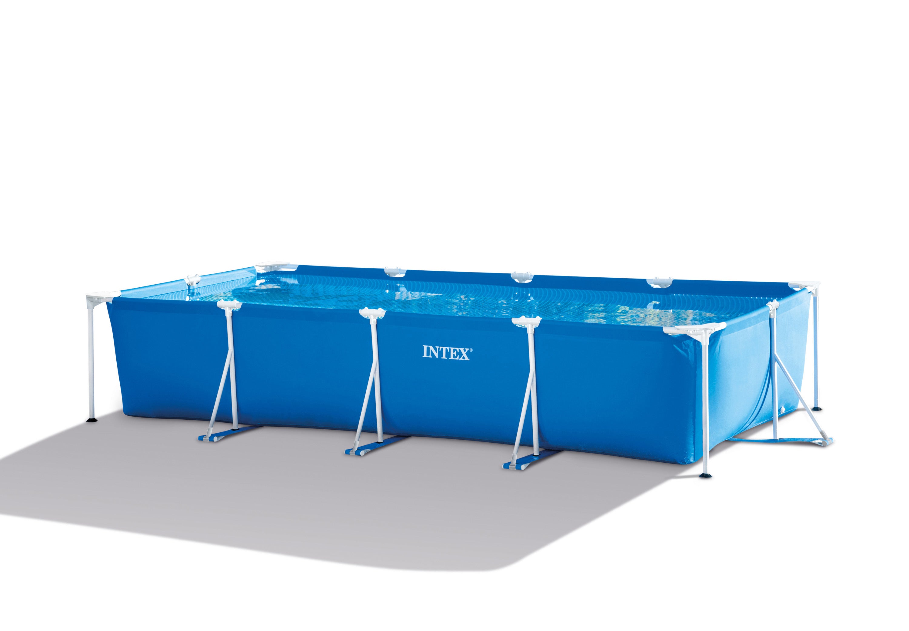 Intex Rectangular Frame Pool 4.5m X 2.2m X 0.84m with Filter/Pump 28274 15