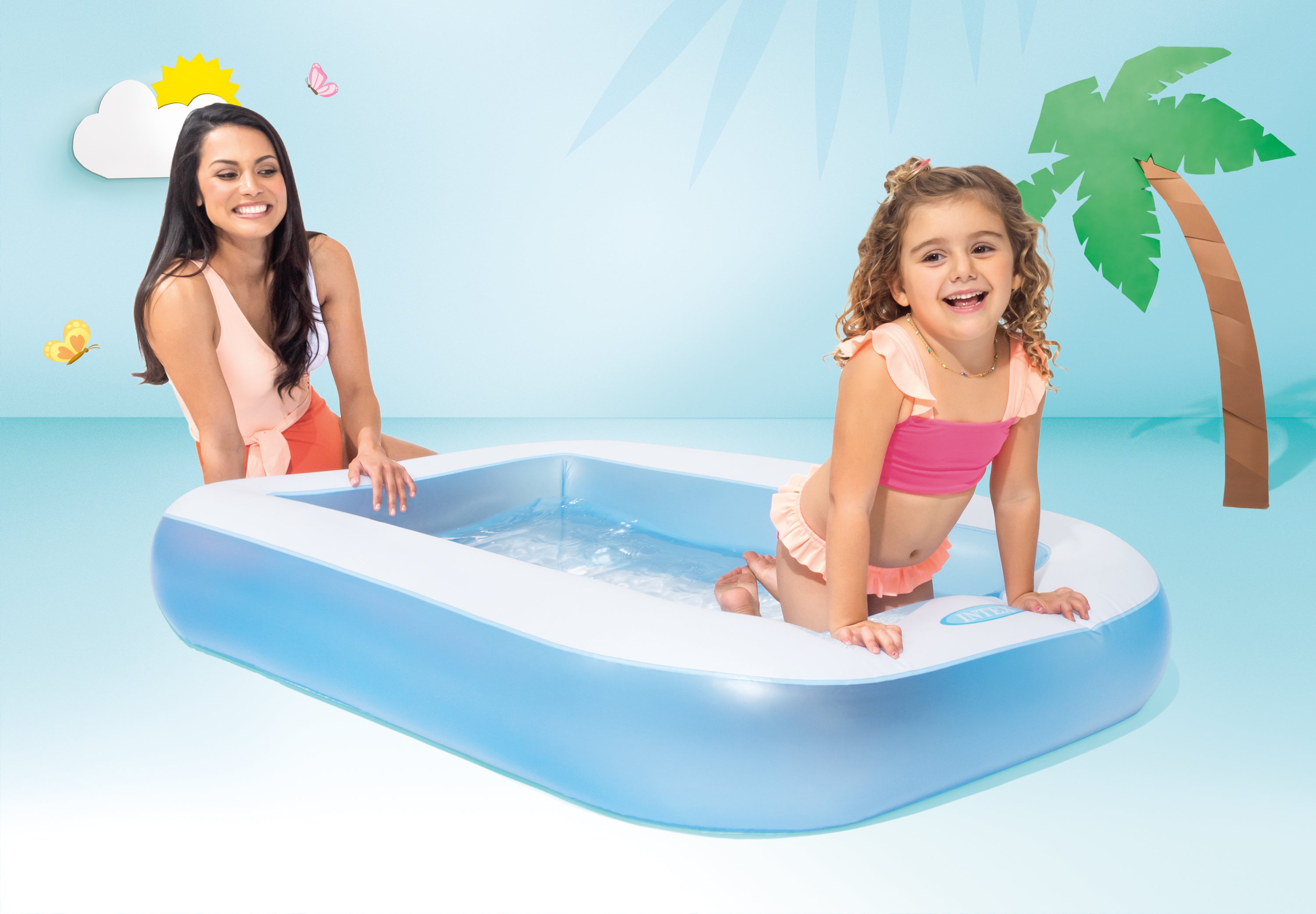 Intex Rectangular Pool Kids Family 57403 3