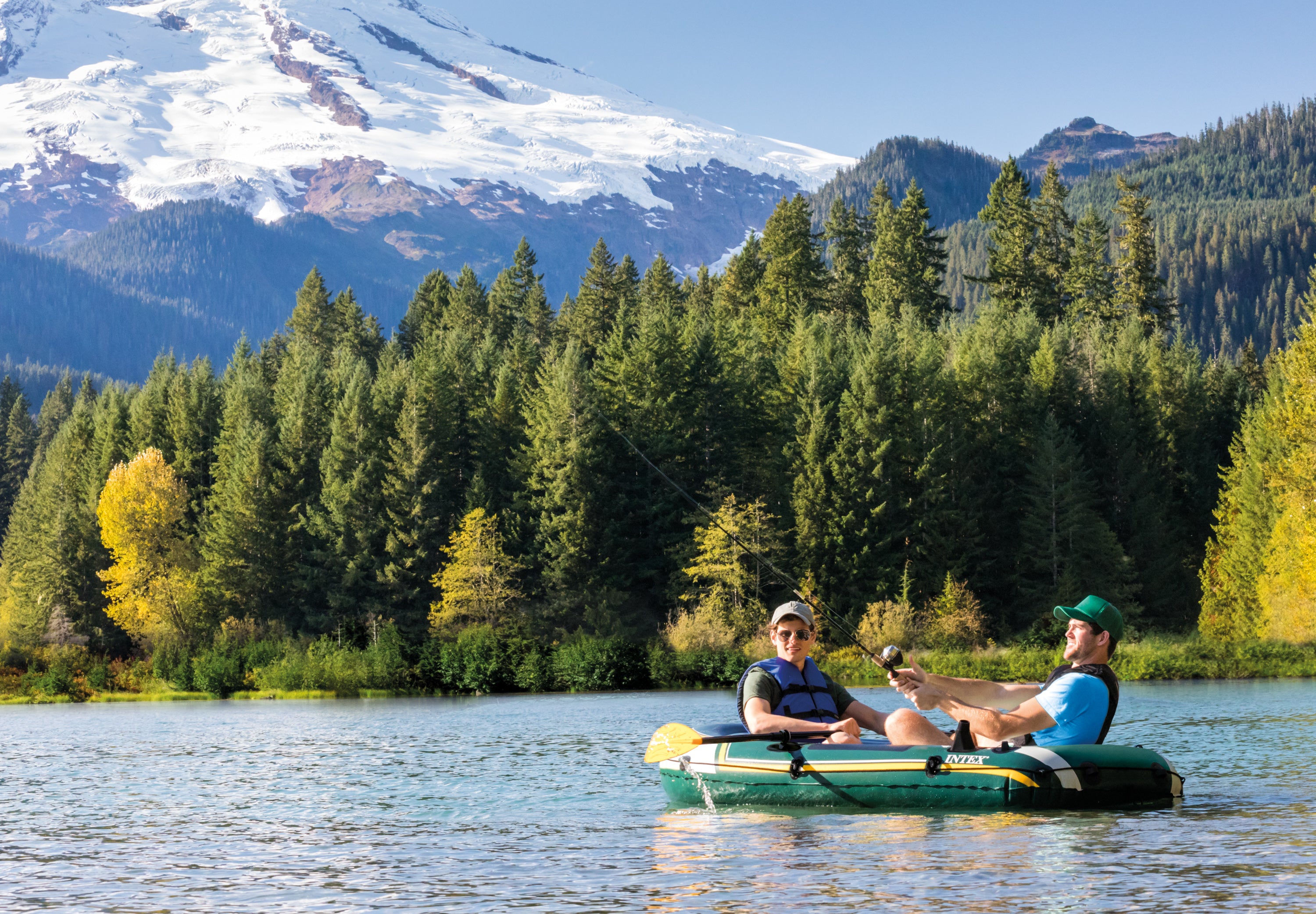 Intex Seahawk 2 Boat Set 68347 8