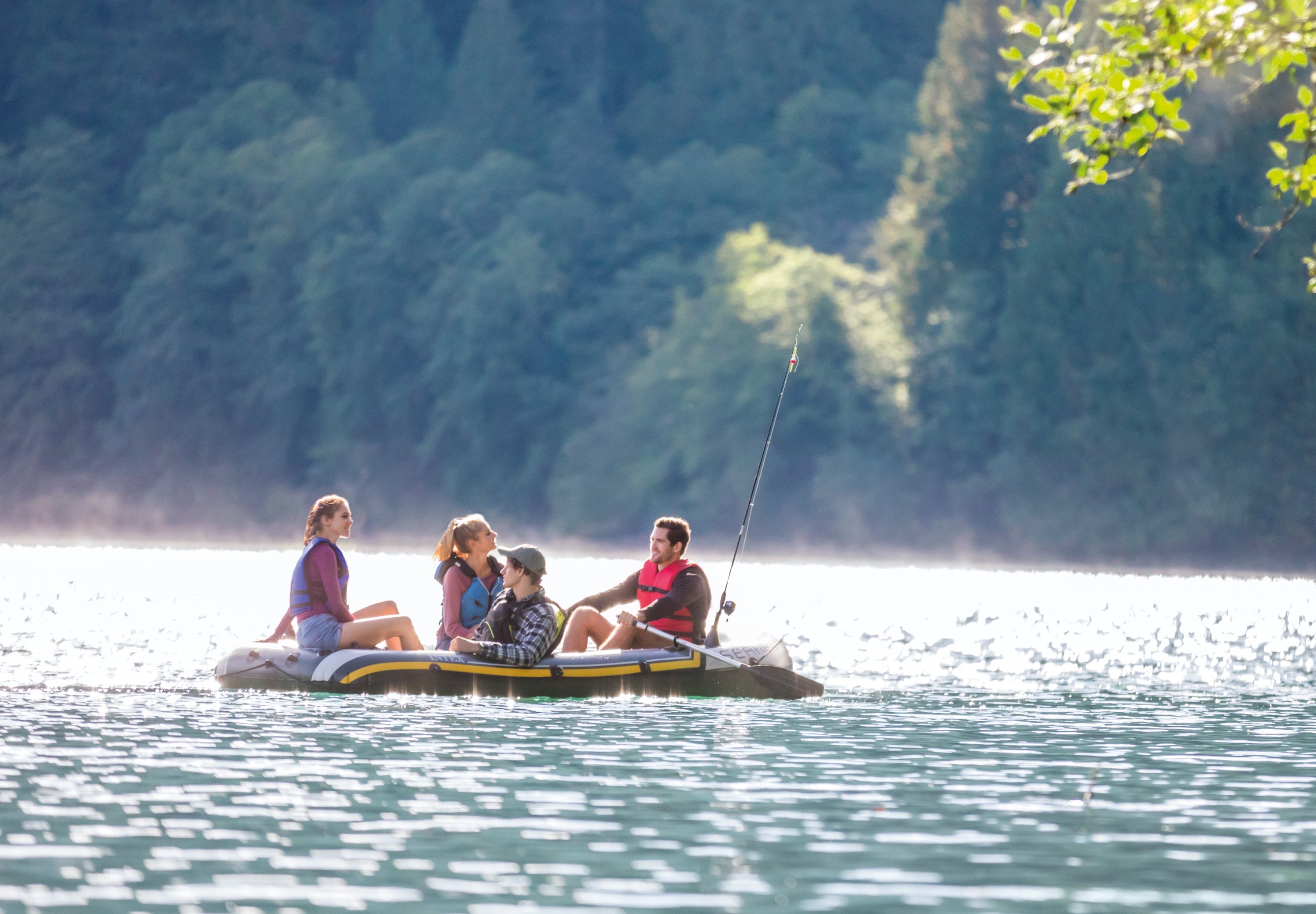 Intex Seahawk 4 Boat Set 68351 8