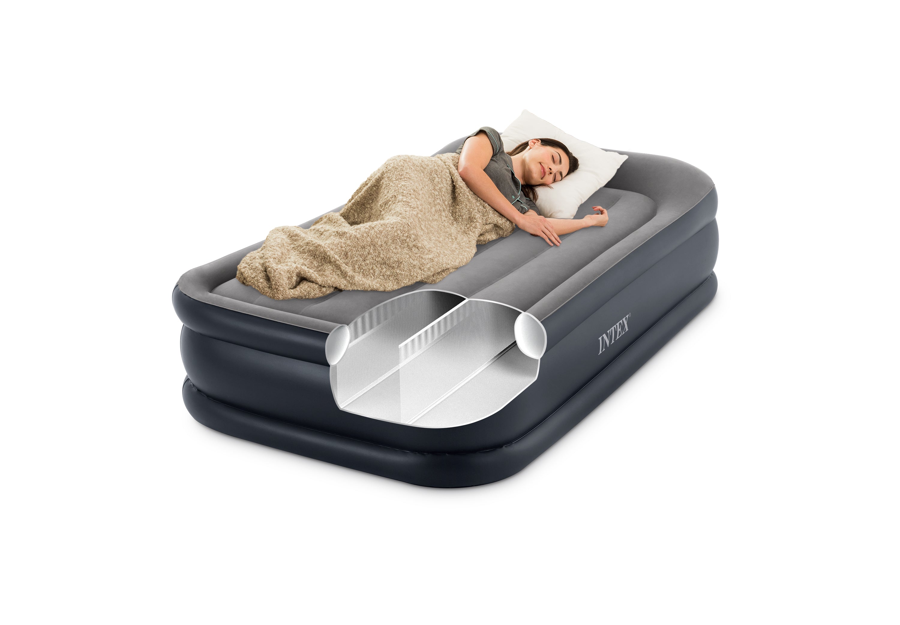 Intex Single (Twin) Plus Series Airbed 42cm 64132 3