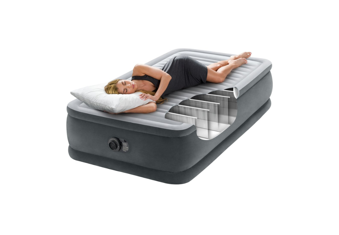 Intex Single (Twin) Deluxe Air Bed 46cm 64412 3