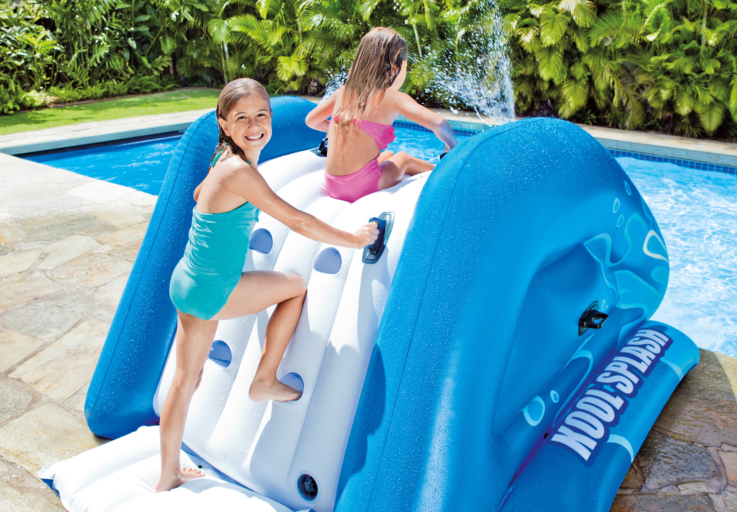 Intex Kool Splash Inflatable Water Slide with Spray 58849 3