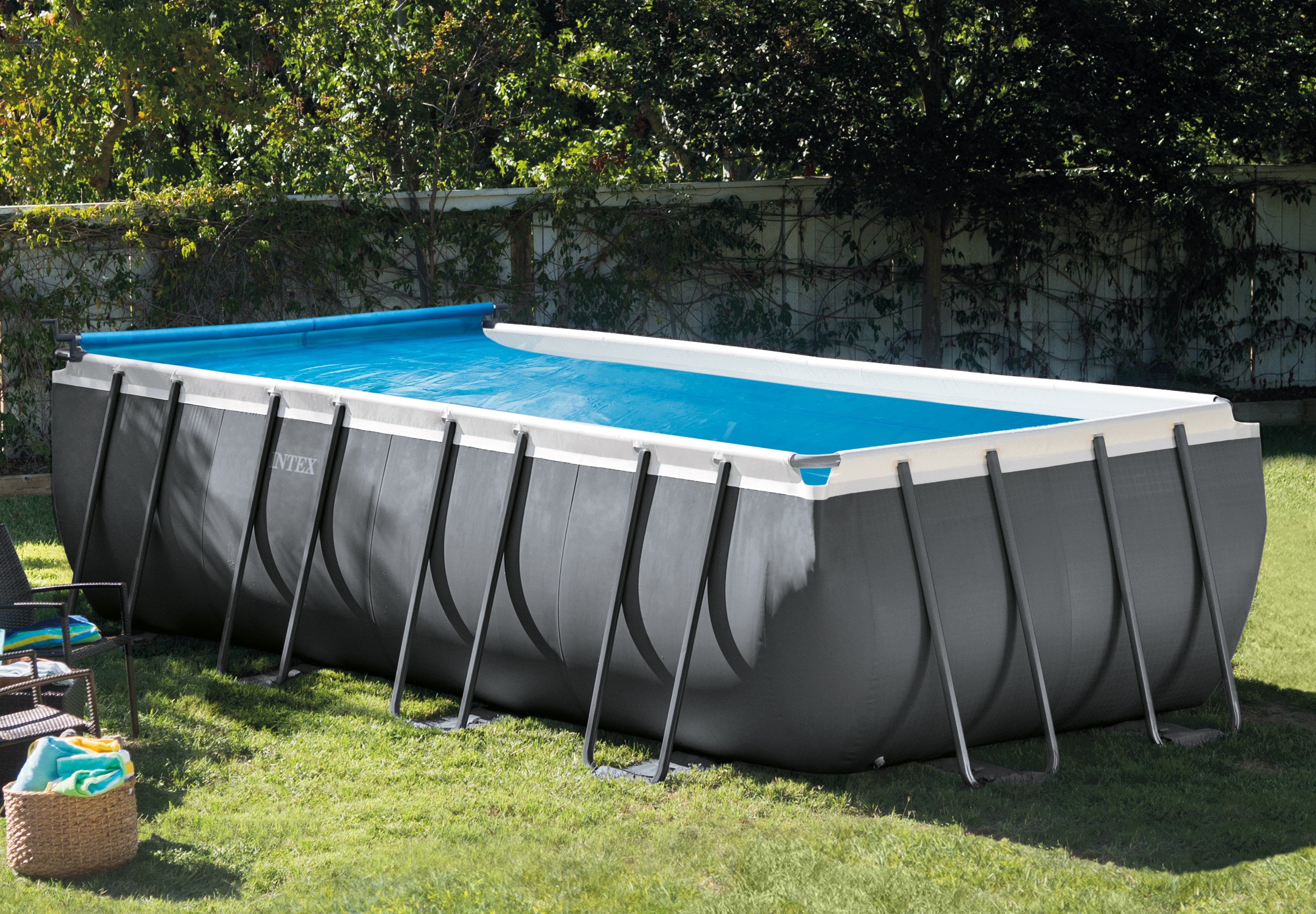Intex Intex Solar Reel for 9ft-16ft Rectangle Frame Swimming Pool 28051 4