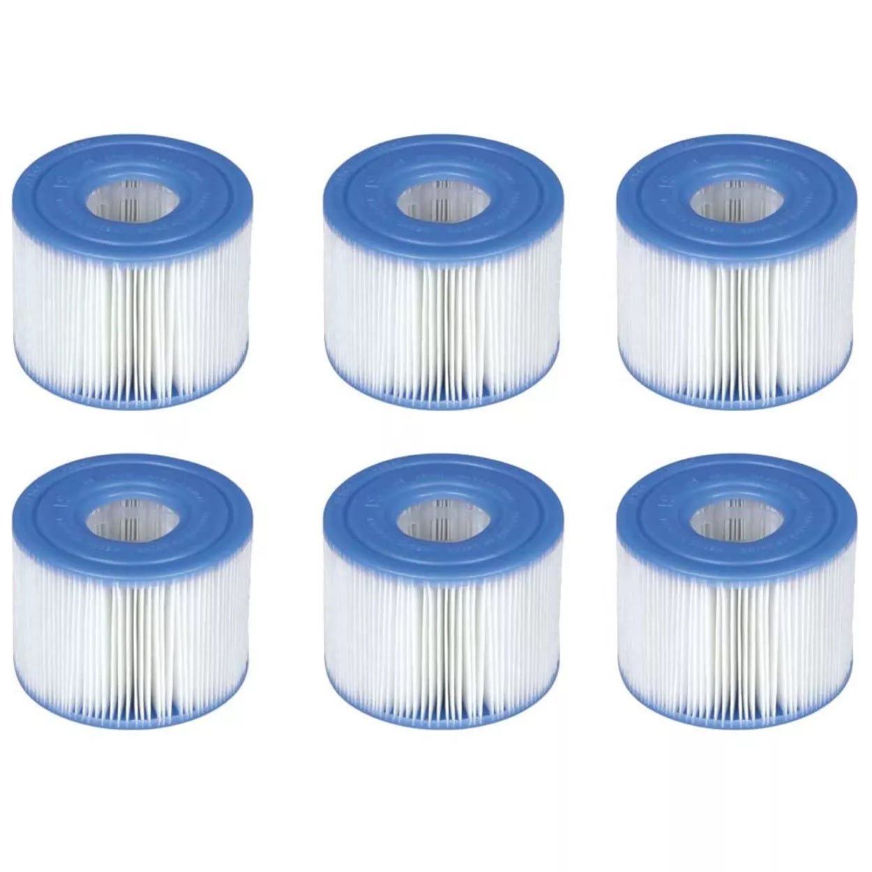 Intex Spa S1 Replacement Filter Cartridges 6 Pack 29011 3