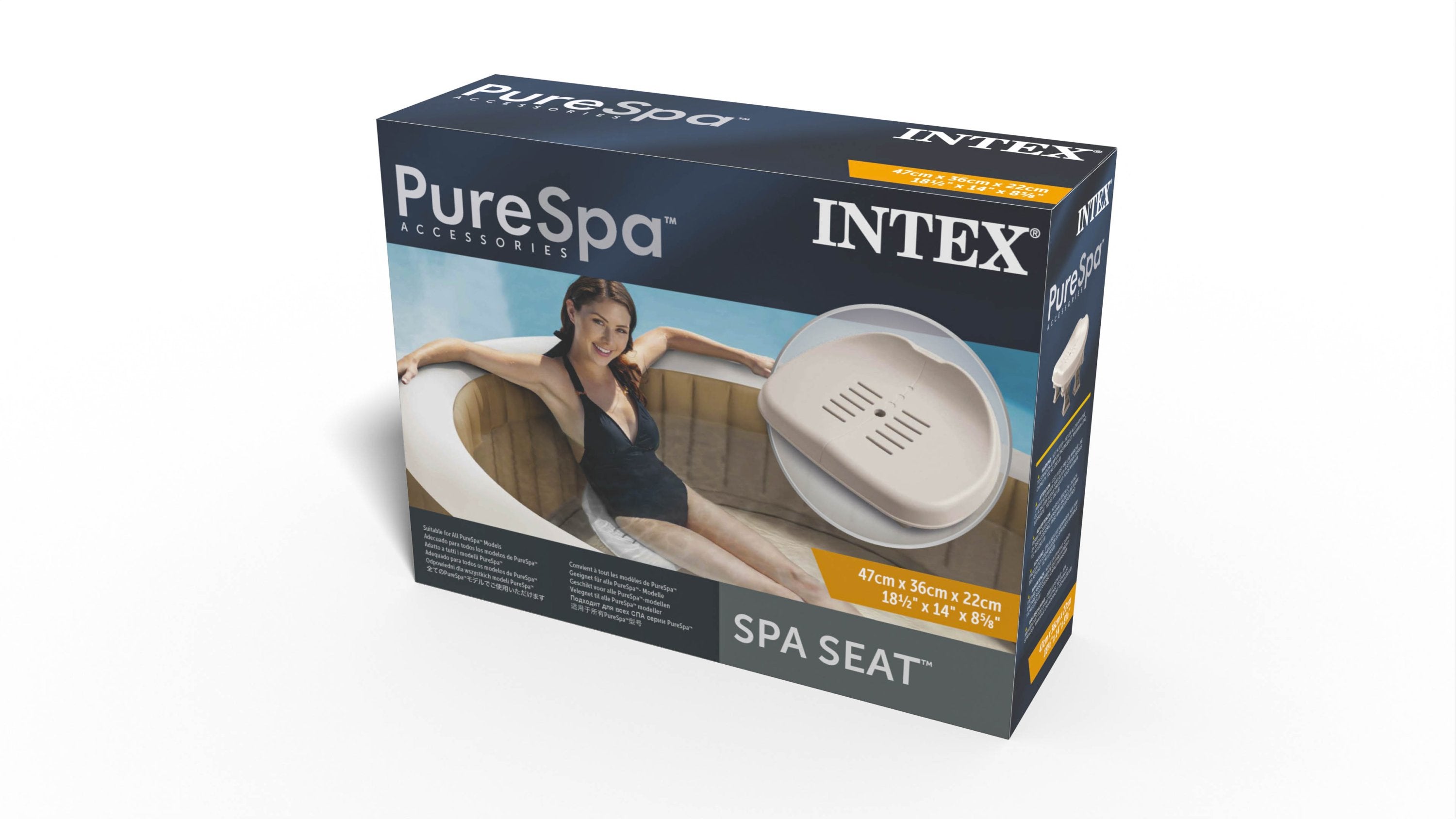 Intex Pure Spa Slip Resistant Removable Seat 28502 6