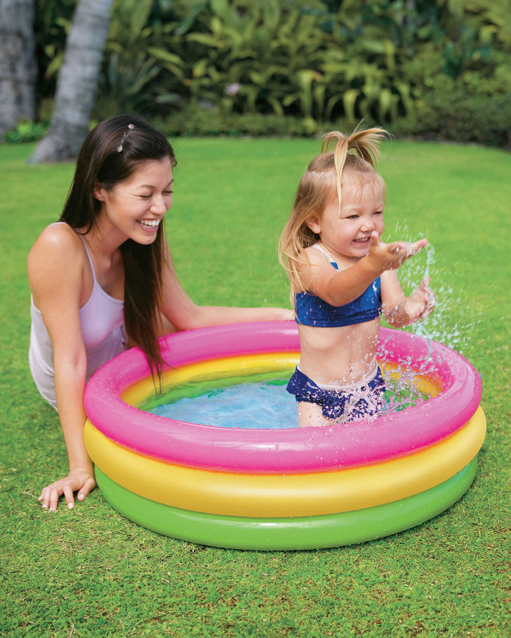 Intex Sunset Glow Kiddie Pool 86cm x 25cm - 58294 3