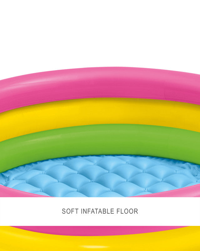 Intex Sunset Glow Kiddie Pool 86cm x 25cm - 58294 5