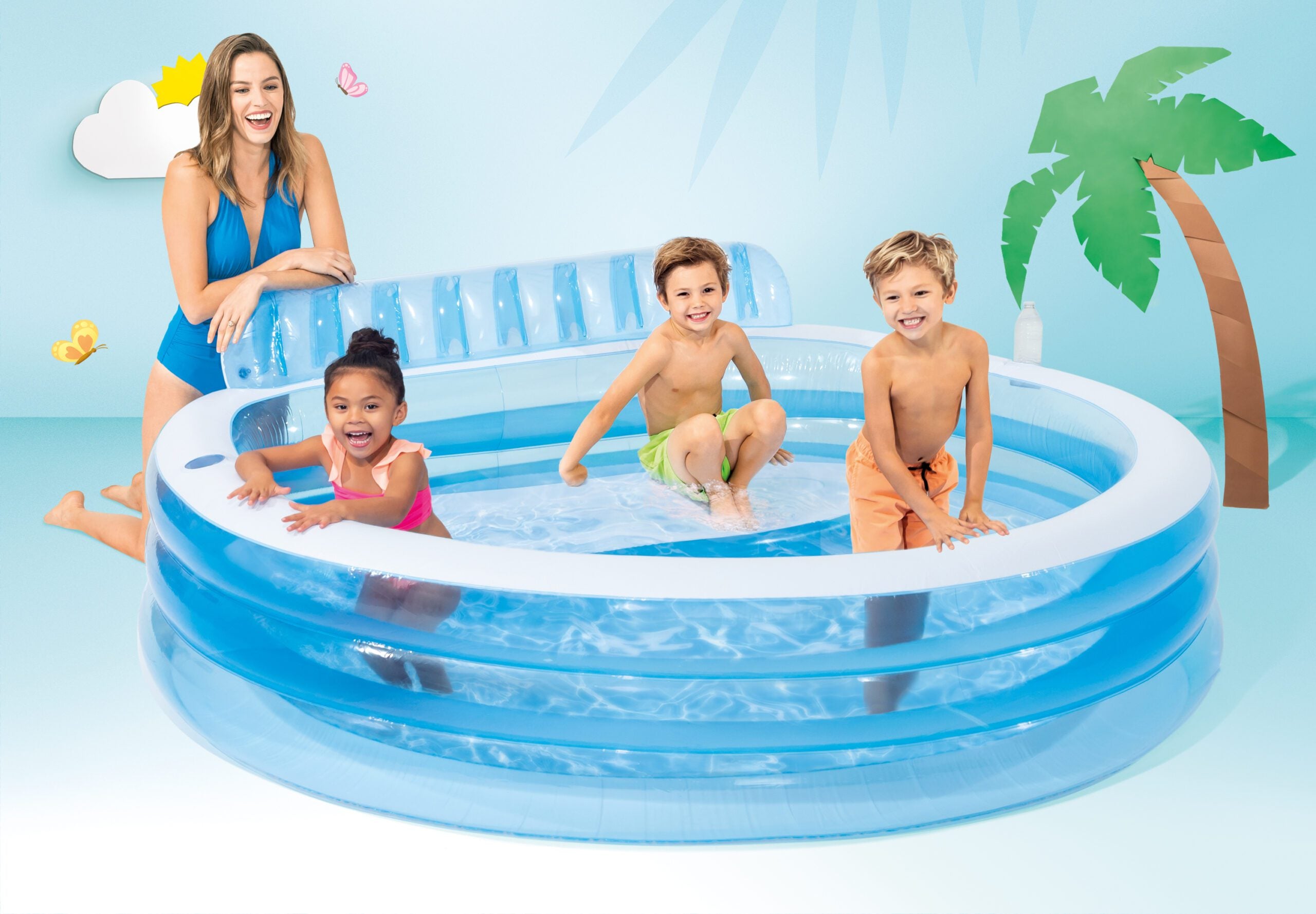 Intex Swim Centre Family Lounge Pool - 57190 5