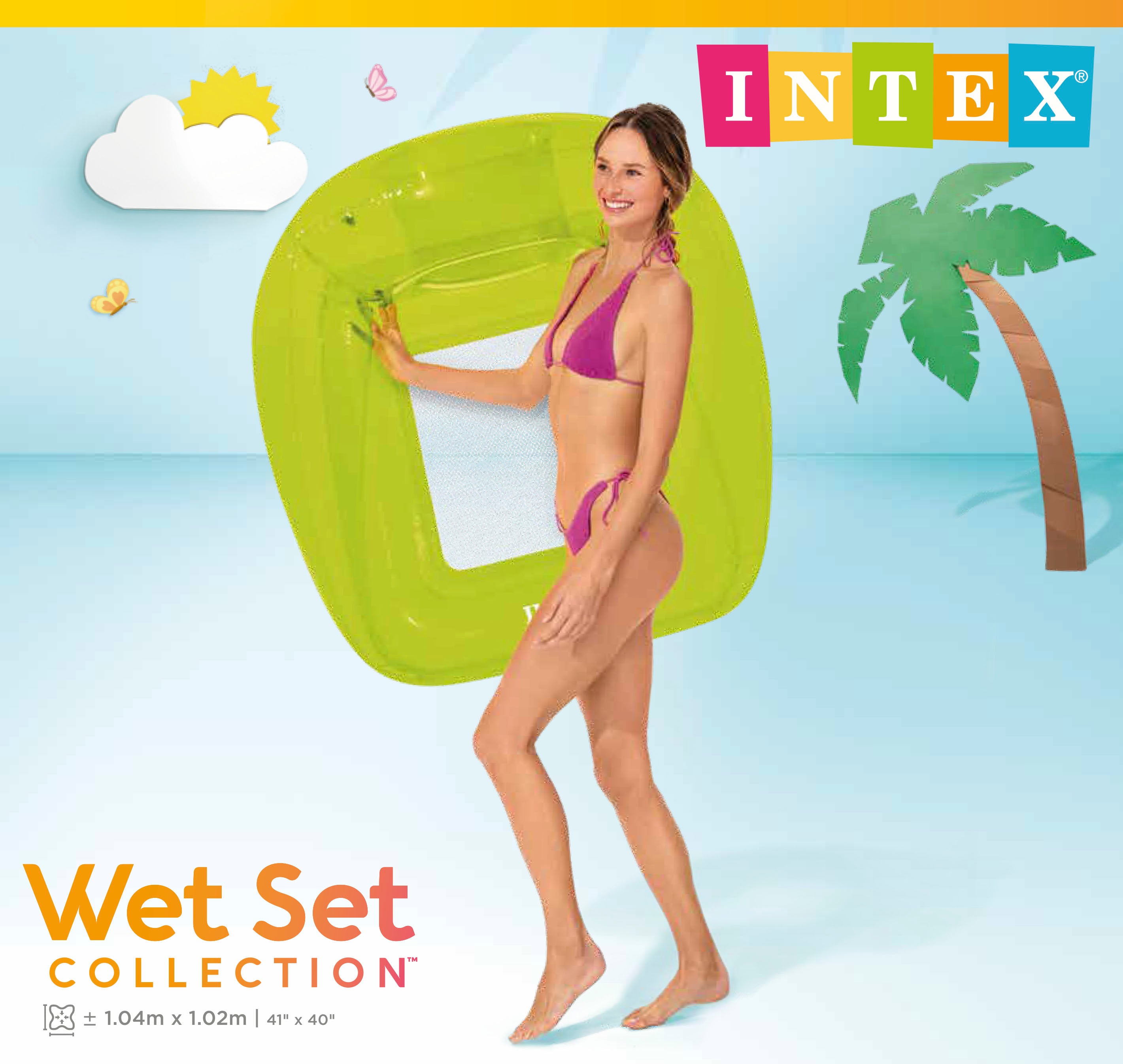 Intex Pool Lounge Chair Transparent 56802 10