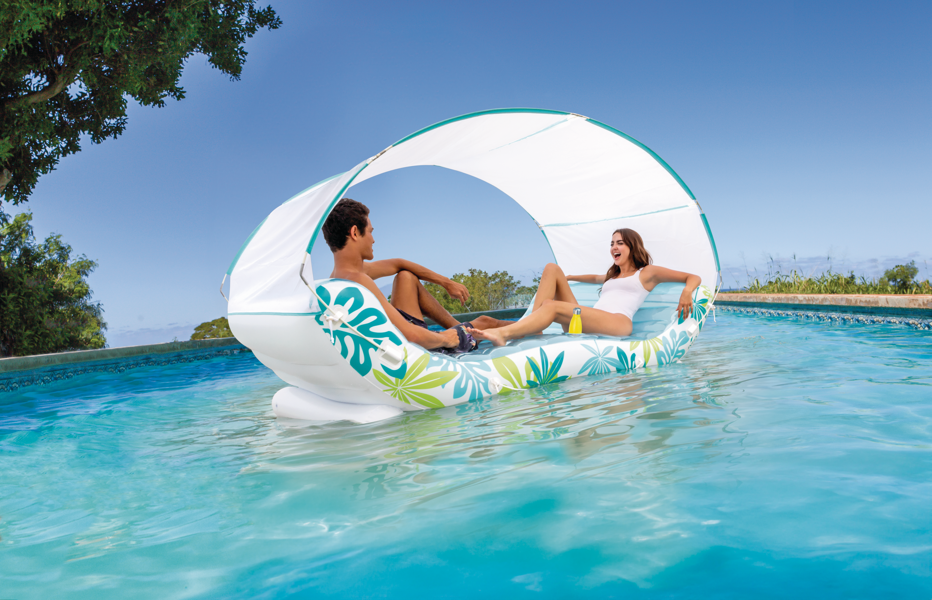 Intex Tropical Canopy Inflatable Lounge 56294 4