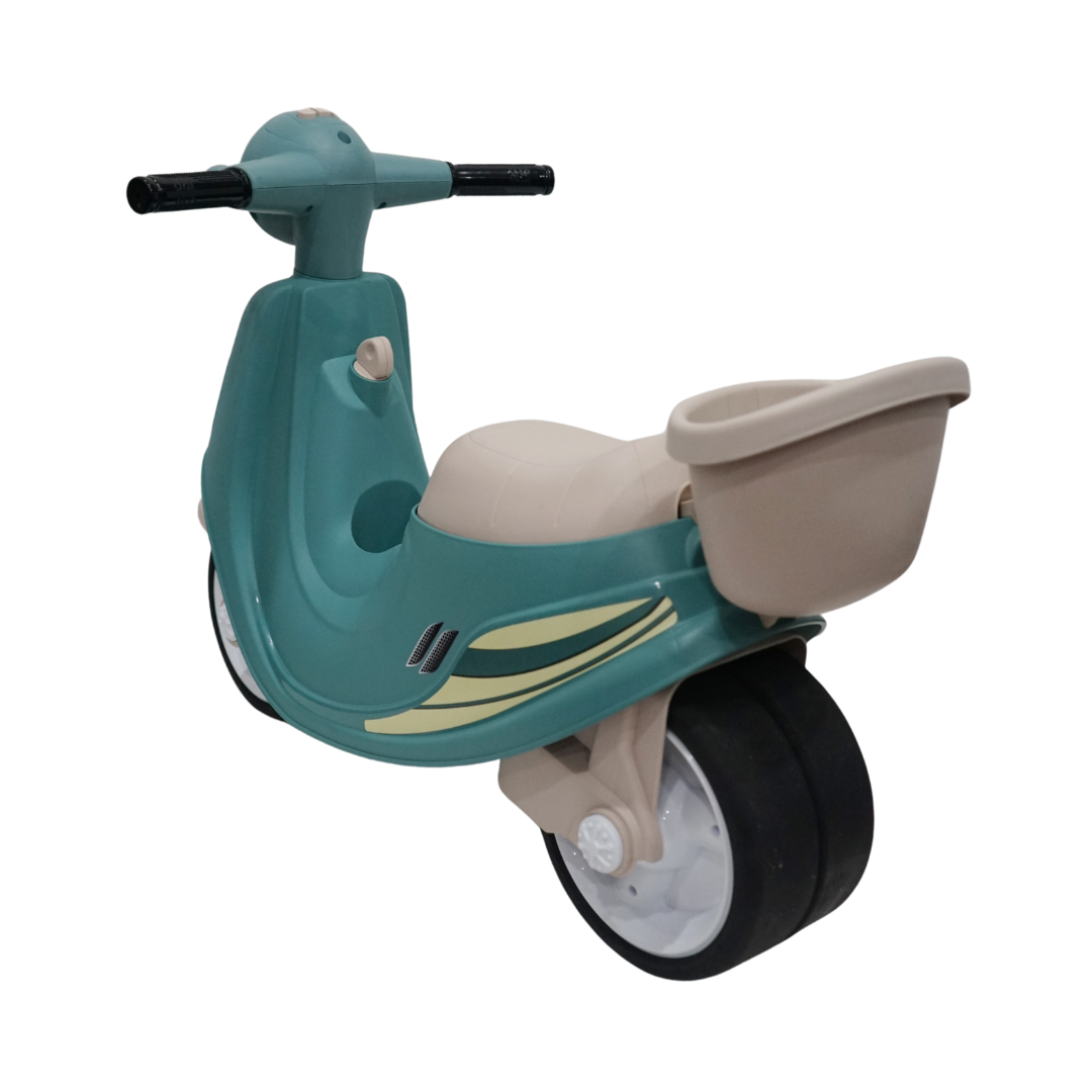 Volta Foot To Floor Balance Push Scooter Green 3+ SHP636 3