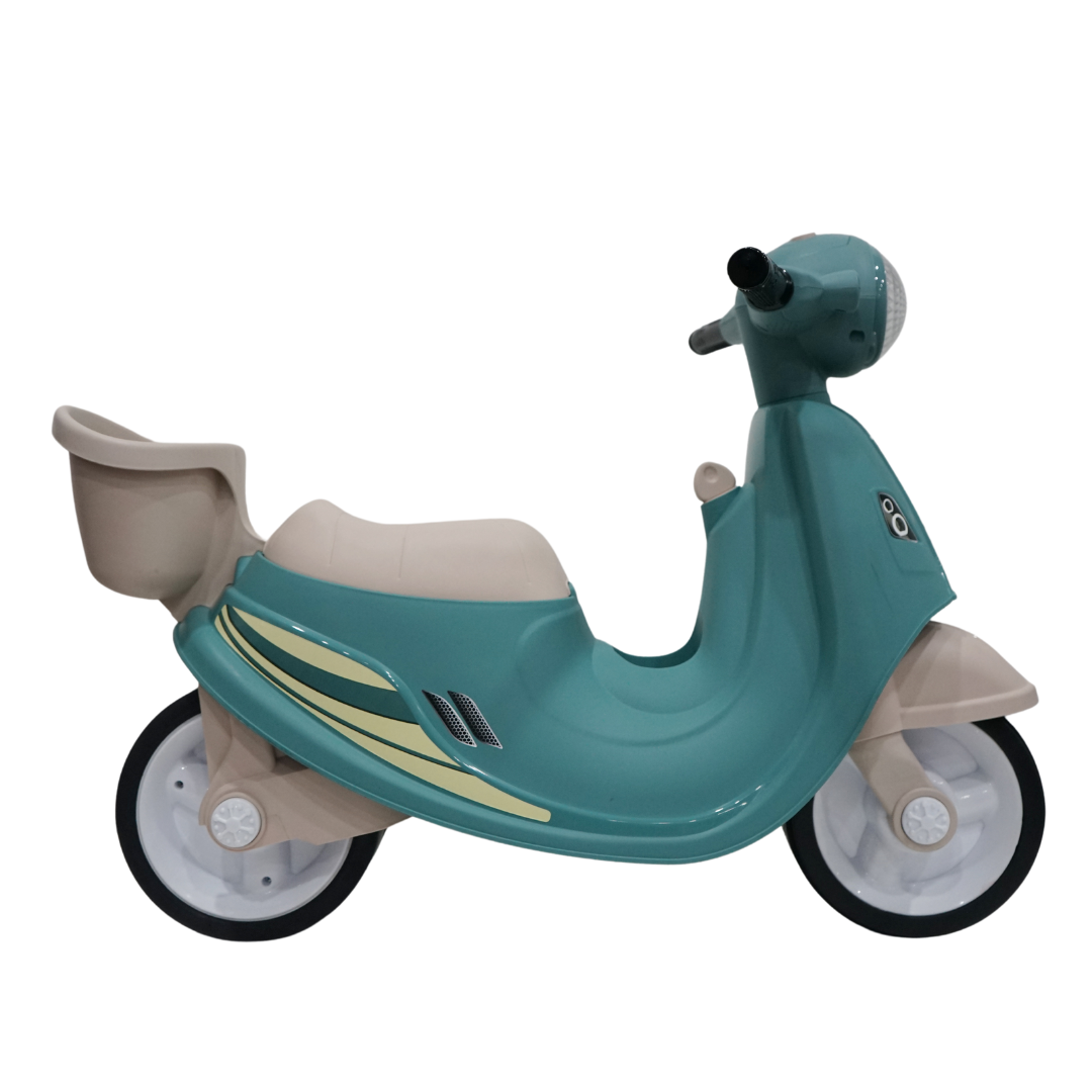 Volta Foot To Floor Balance Push Scooter Green 3+ SHP636 4