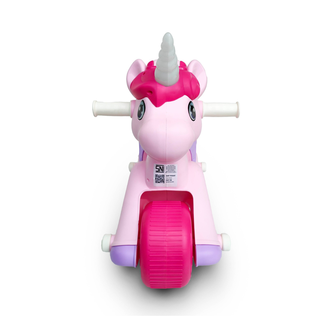 Volta Unicorn Foot To Floor Balance Push Scooter 3+ SHP708_PNK 3