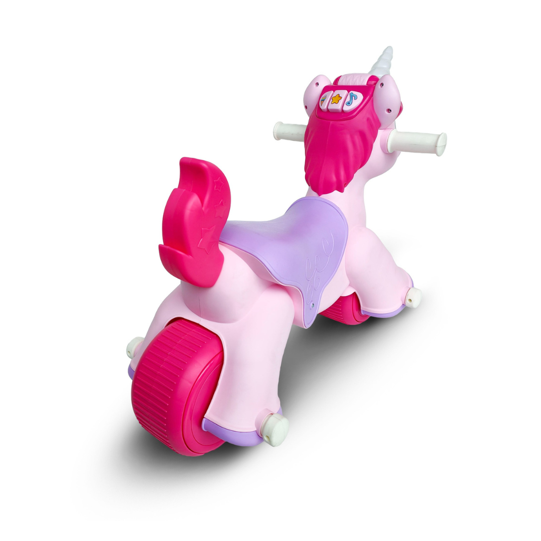 Volta Unicorn Foot To Floor Balance Push Scooter 3+ SHP708_PNK 11