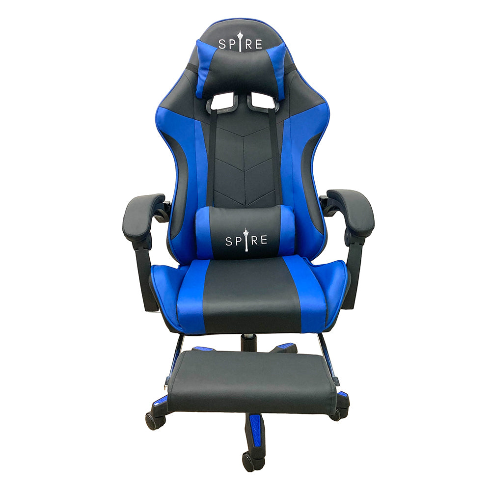Spire Zinc Adjustable Gaming/Office Chair Blue And Black - 813F 3