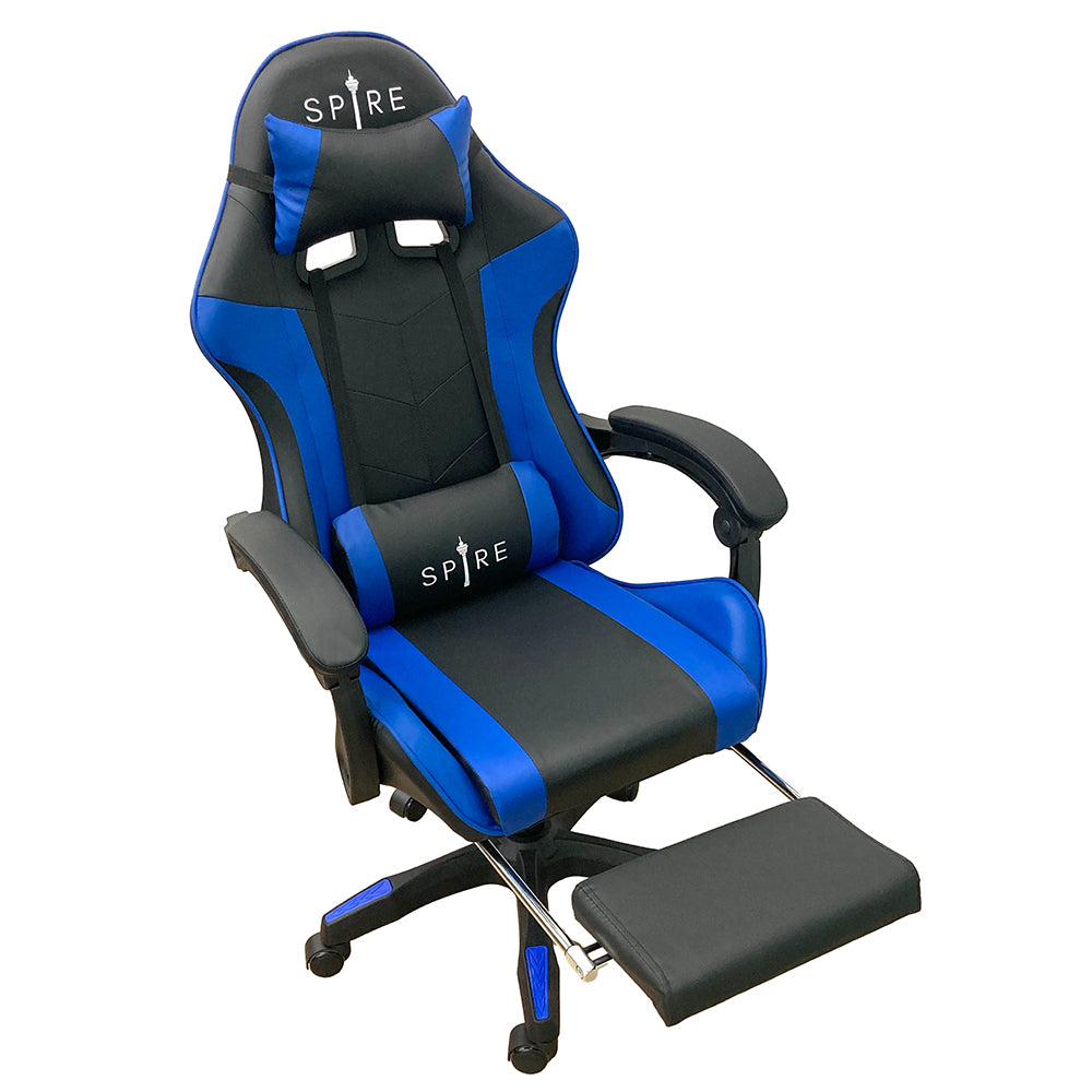 Spire Zinc Adjustable Gaming/Office Chair Blue And Black - 813F 4
