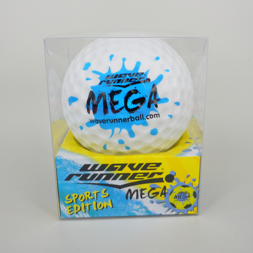 WAVE RUNNER MEGA SPORT BALL 9CM ASST - WR800B-SPT� 9