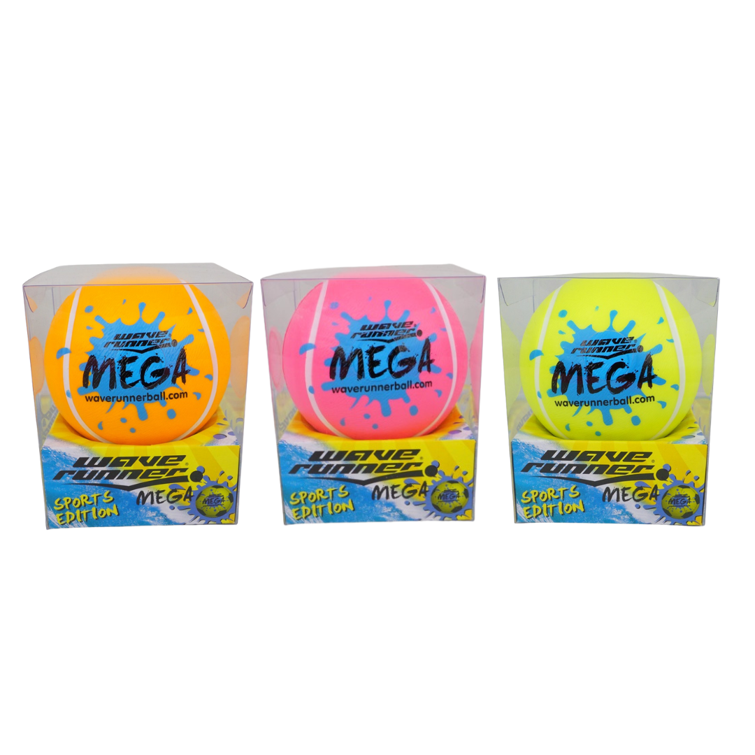 WAVE RUNNER MEGA SPORT BALL 9CM ASST - WR800B-SPT� 15