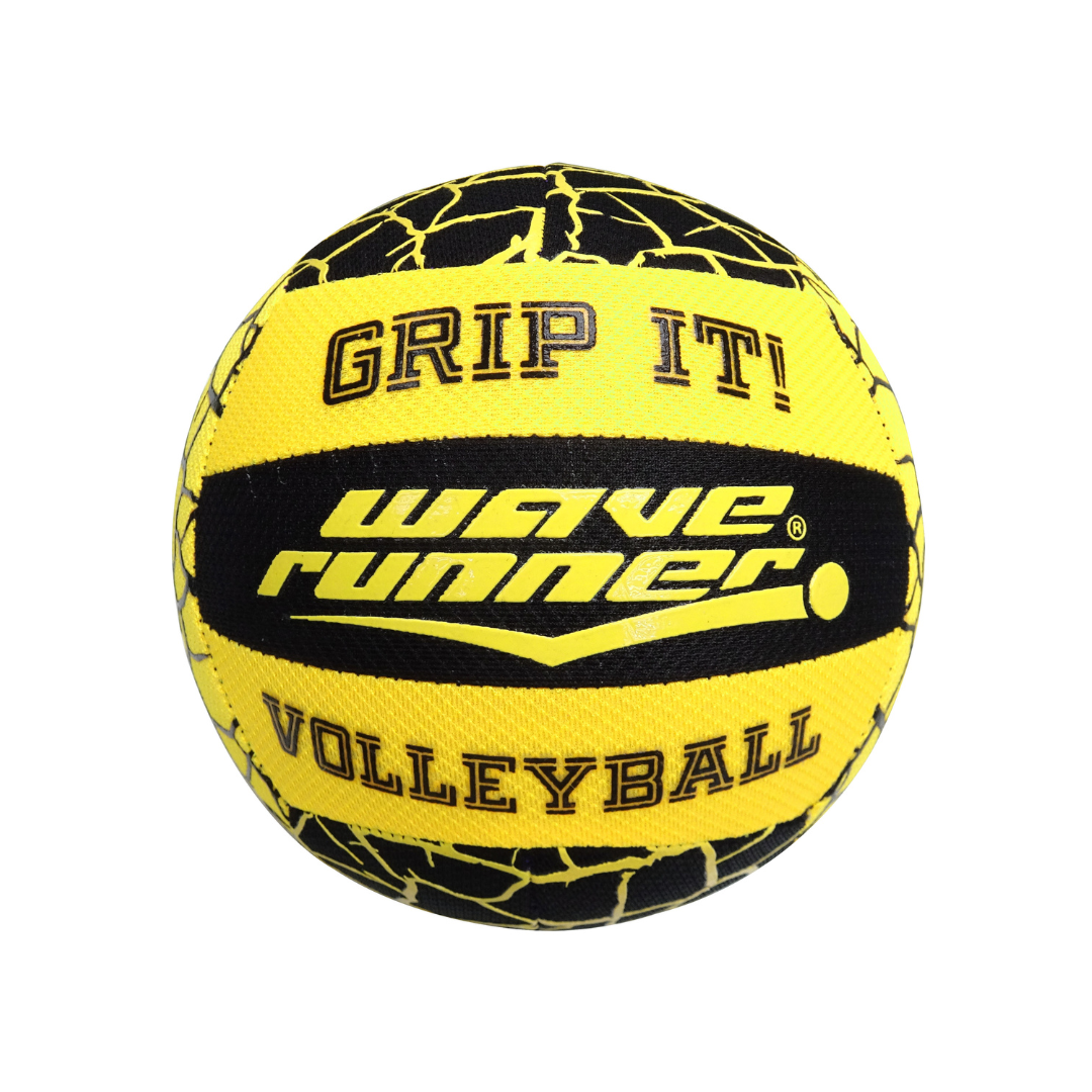 Wave Runner Grip It Volleyball 20cm with pump (deflated) Asst - WRV800-PUM 3