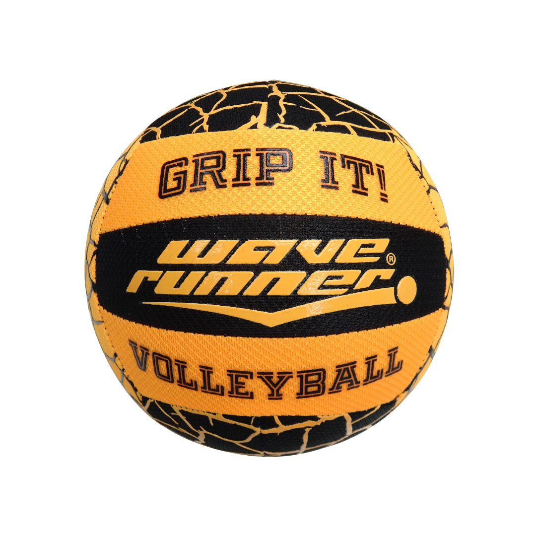 Wave Runner Grip It Volleyball 20cm with pump (deflated) Asst - WRV800-PUM 4