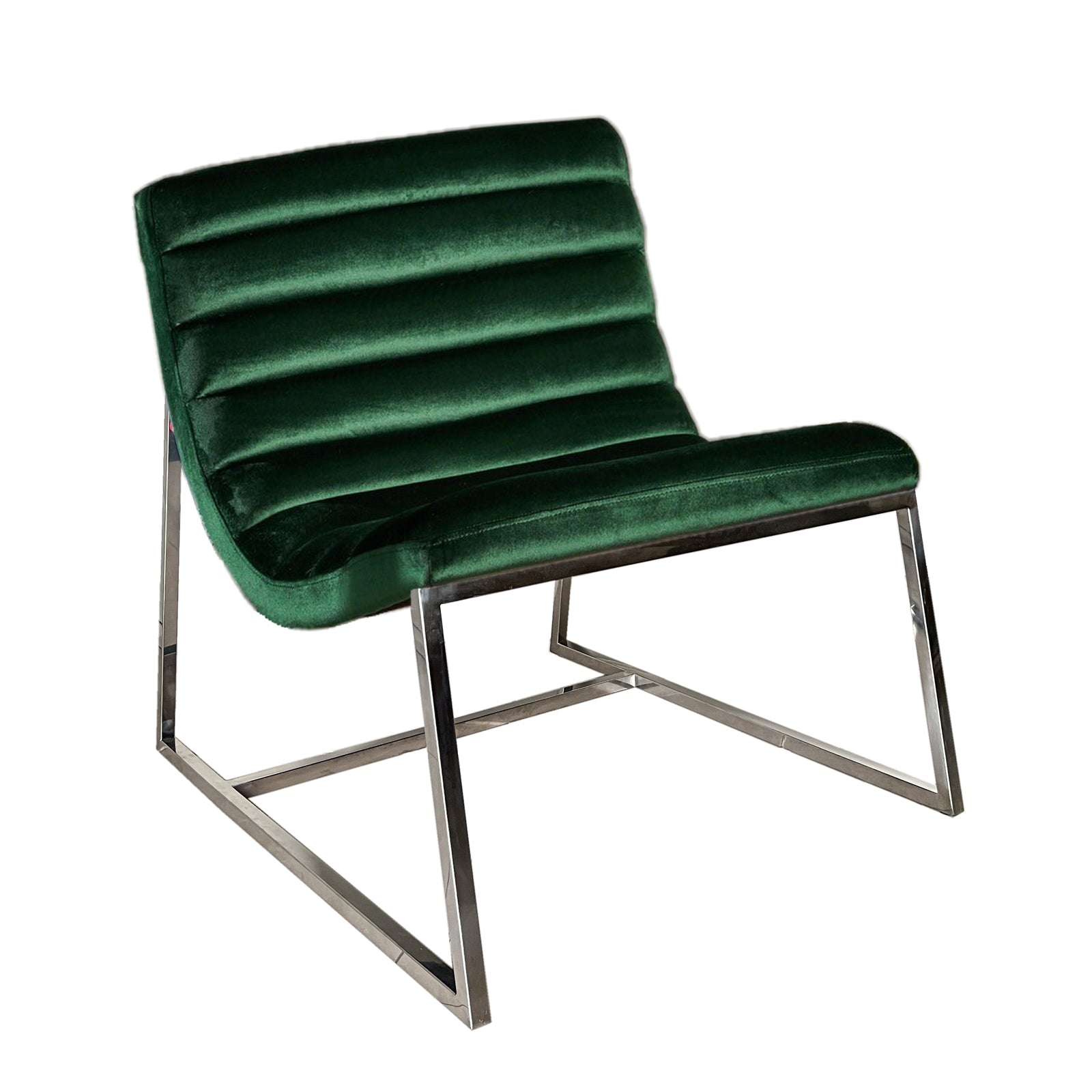 Glorie Emerald/Green Velvet Sofa Accent Chair ArmChair 5