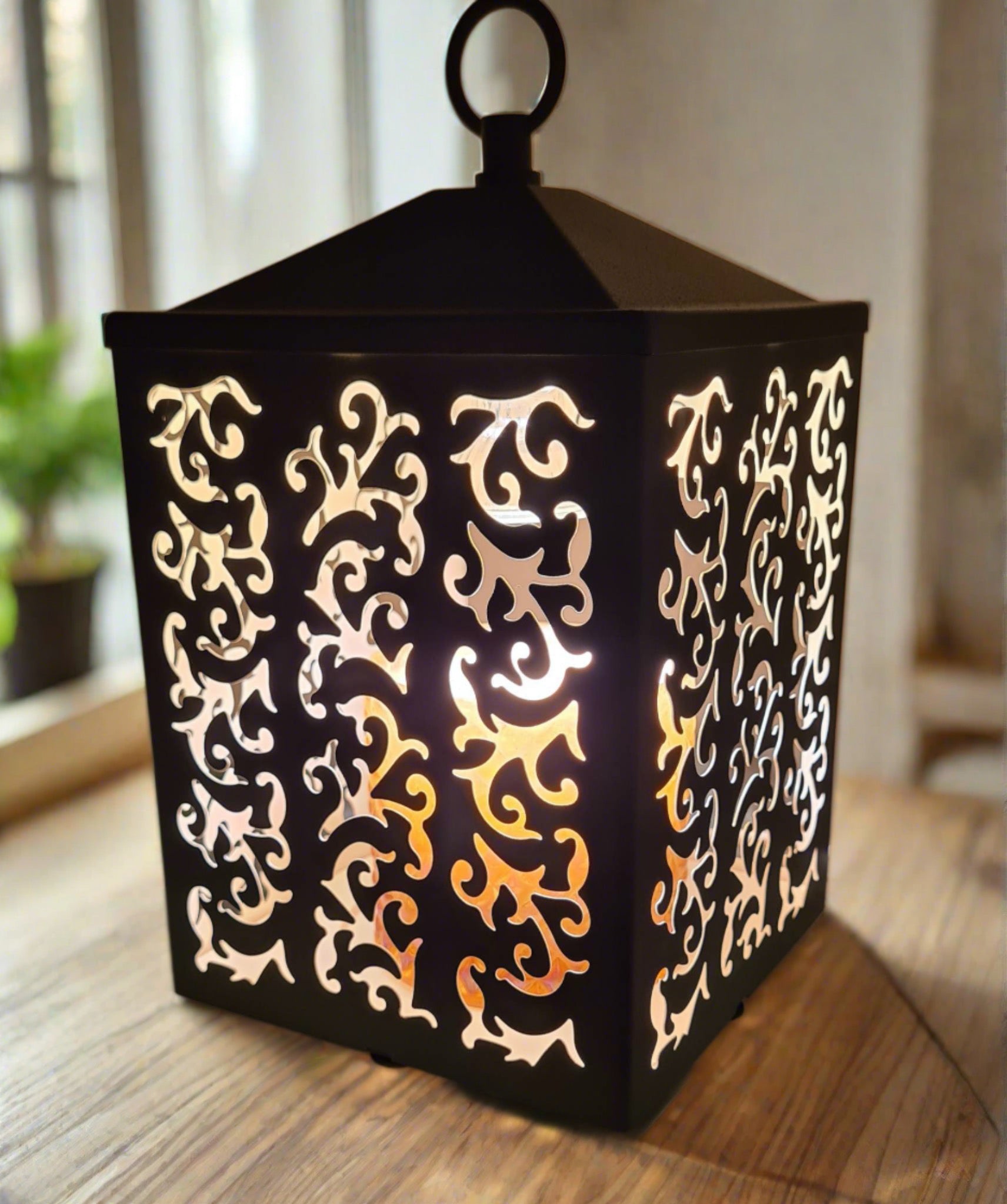 White Cottage Lantern 5