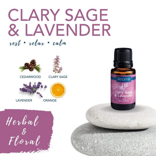 Clary Sage & Lavender Essential Oil Blend 3