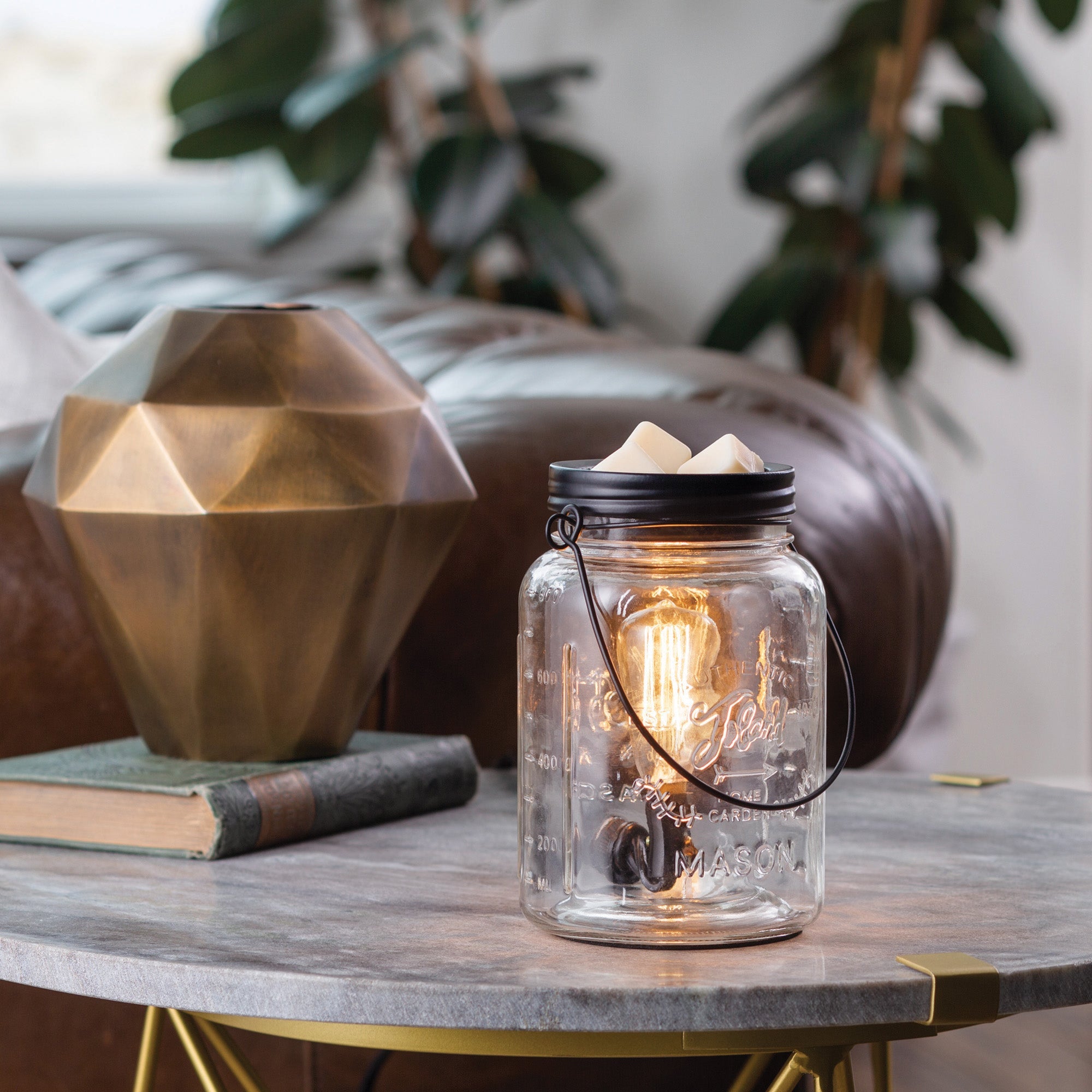 Mason Jar Edison Bulb Illumination Warmer 3