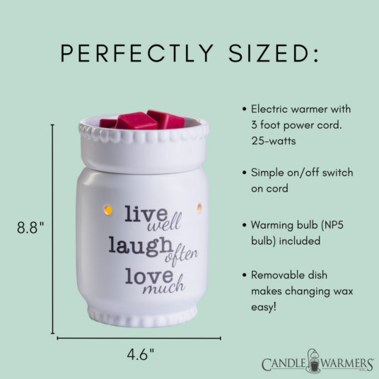Live Laugh Love Illumination Warmer 4