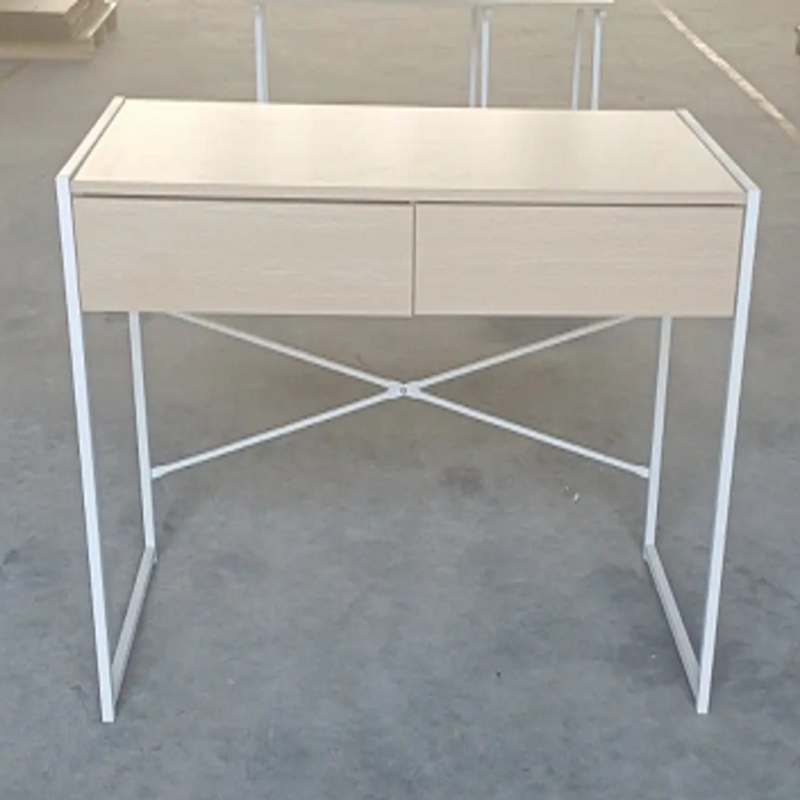 Minimalist Study Desk With Drawers/Office Table/MDF 4