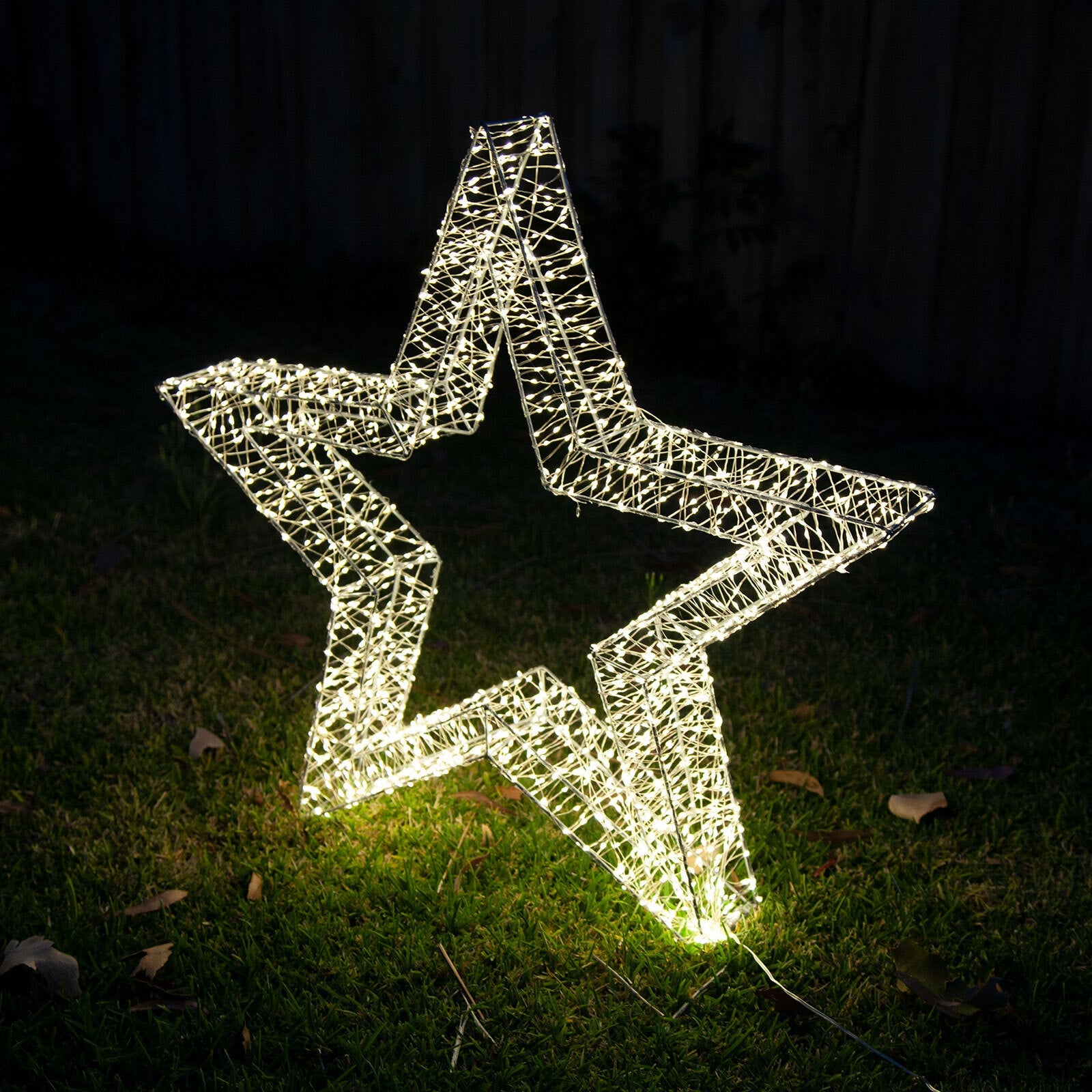 Samland 3d Frame Led Star Warm White For Christmas Decoration - 3DStar_M 3