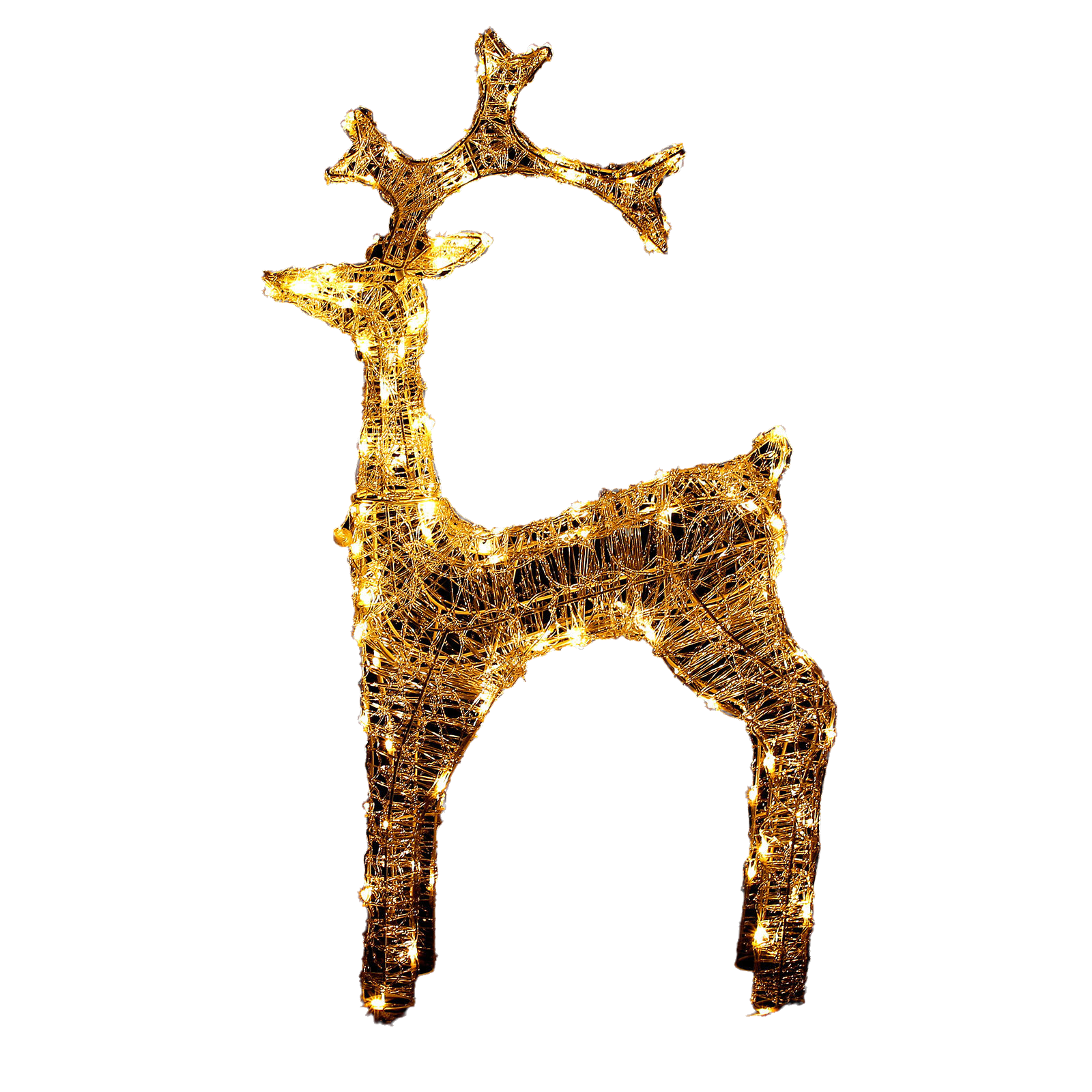 Samland Large Led Stag Reindeer for Christmas Decoration 110cm Height