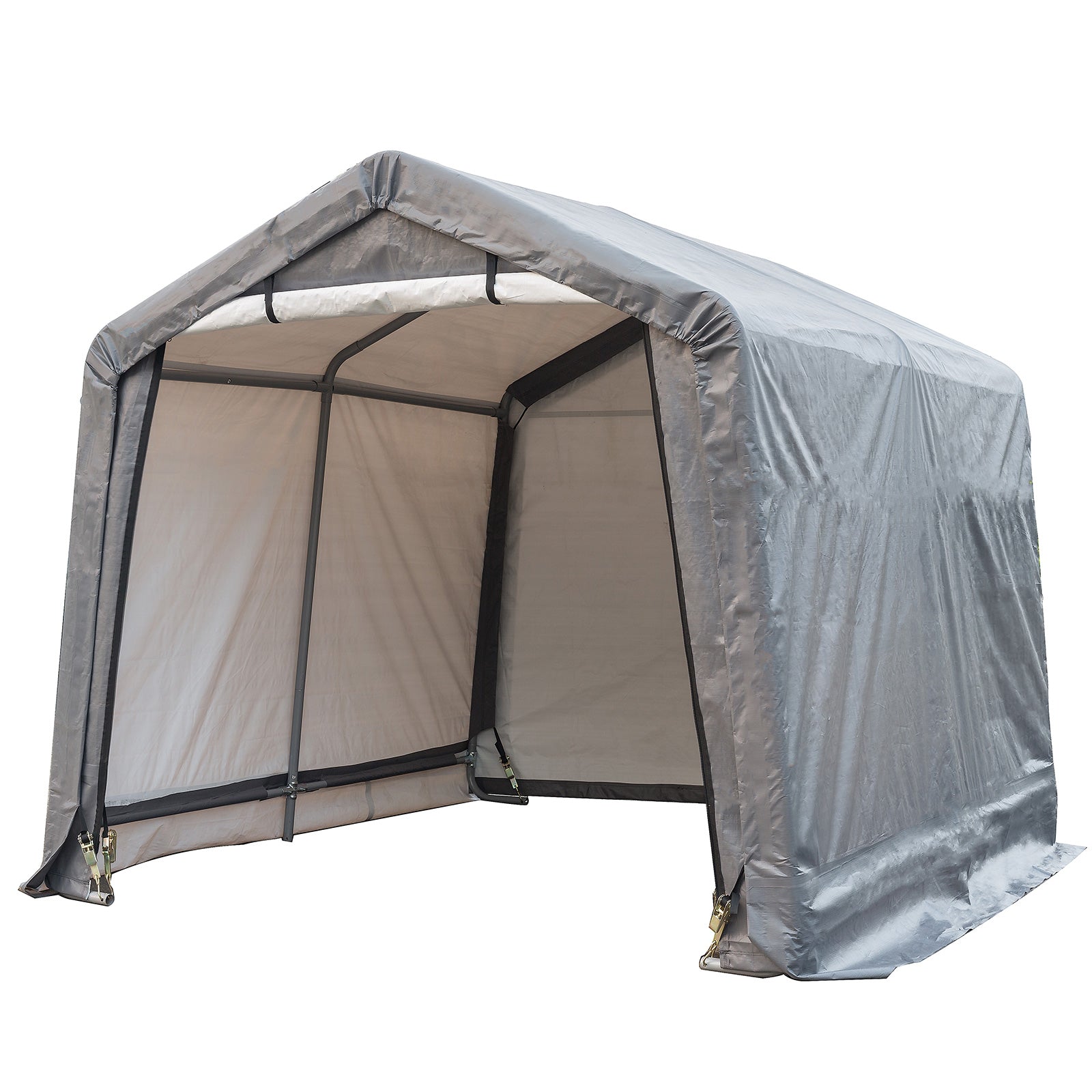 Samland Portable Storage Garage Shelter Size 8x8FT 3