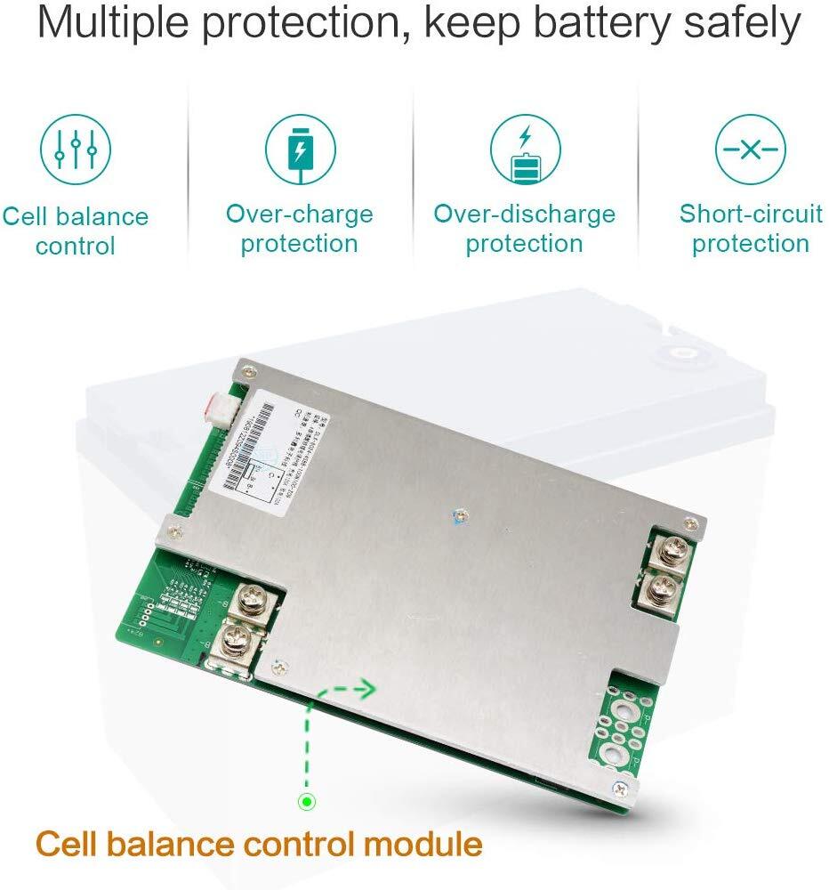 Samland 12V 7AH Deep Circle Lifepo4 Lithium Battery Rechargeable 3