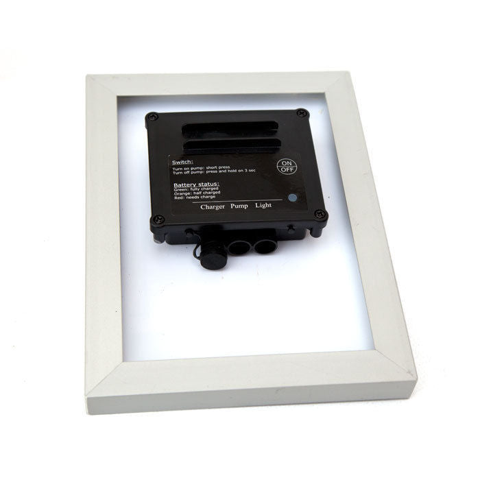 Samland 6V 200LPH Solar Pump with Battery Backup Panel for Small Pond Fountain Feature 3