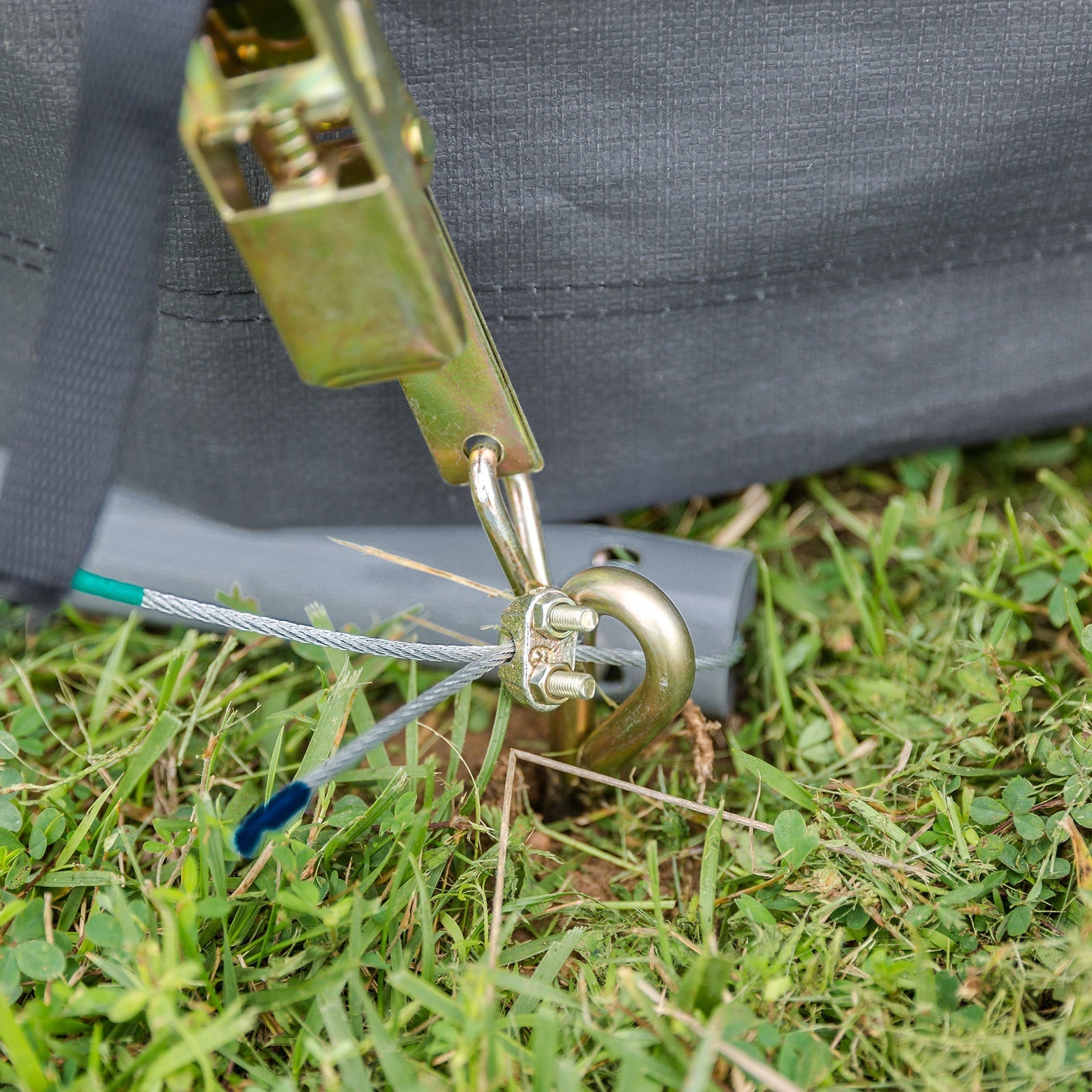 Samland Replacement Cover Kit for Portable Carport Garage Shed Storage in Size 8X8FT 5