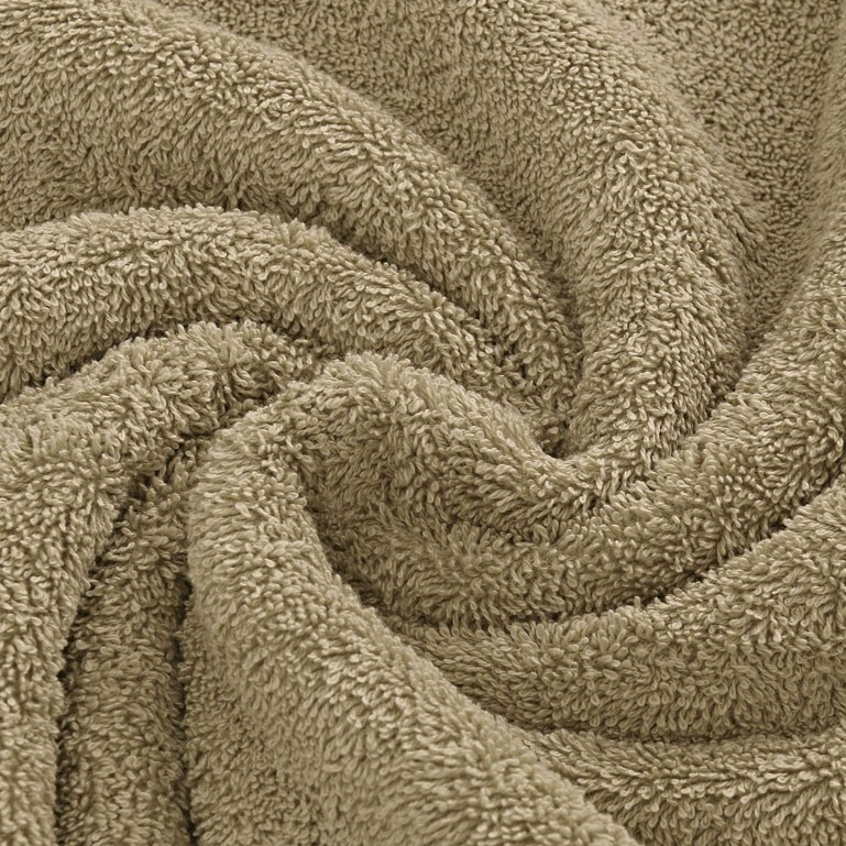 Samland Premium Cotton Washcloths 4-Pack Quick-Dry Face Towels Set-Linen 5