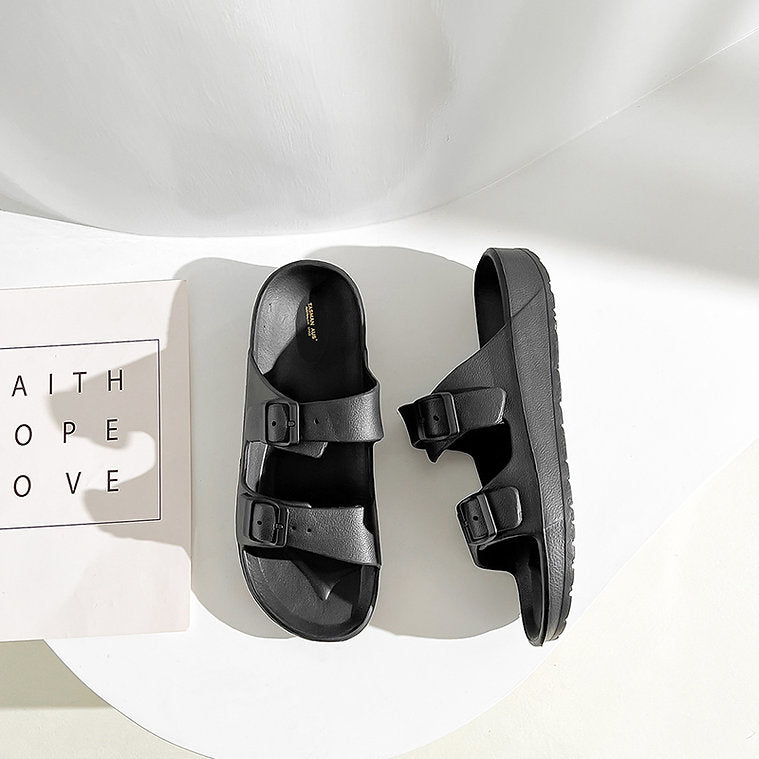 UNISEX BEACH SLIDES 0099 - MEN - Black / AUS Ladies11/Men9/EU43/26.5cm 3