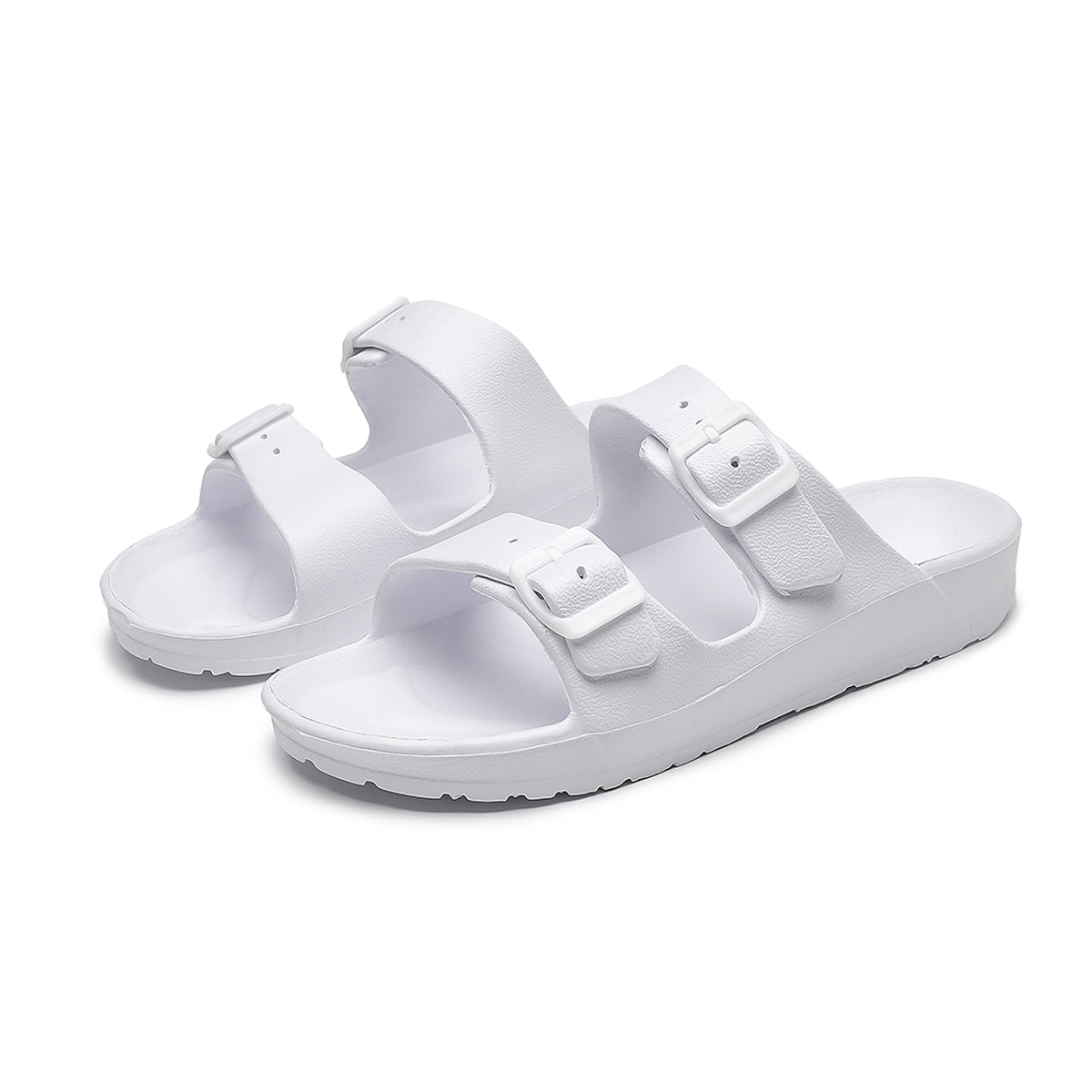 UNISEX BEACH SLIDES 0099 - MEN - White / AUS Ladies8/Men6/EU39/24.5cm 7
