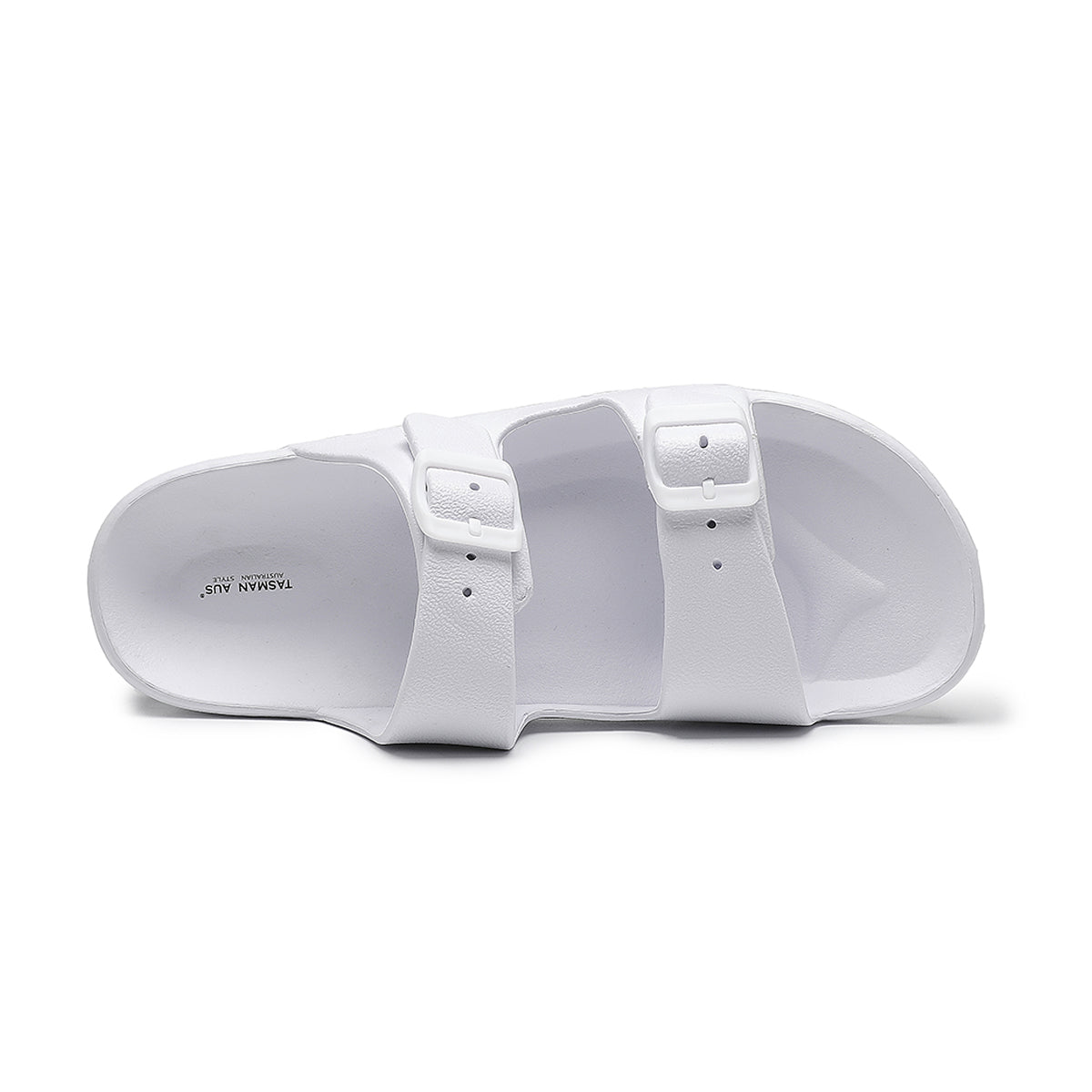 UNISEX BEACH SLIDES 0099 - MEN - White / AUS Ladies9.5/Men7.5/EU41/25.5cm 4