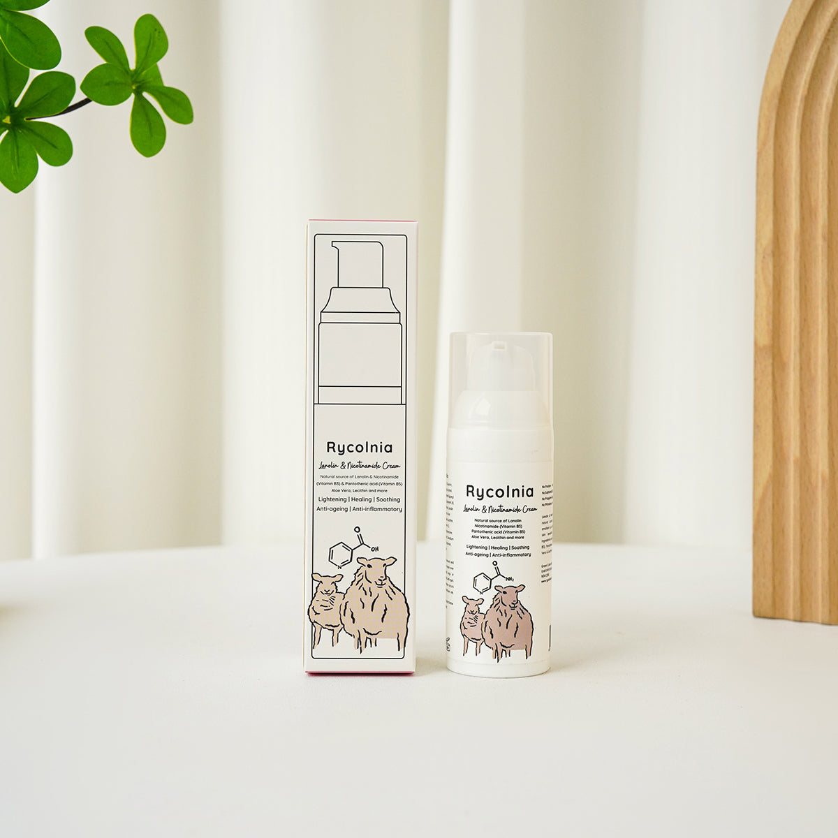 Rycolnia Lanolin & Nicotinamide Cream 50g 4