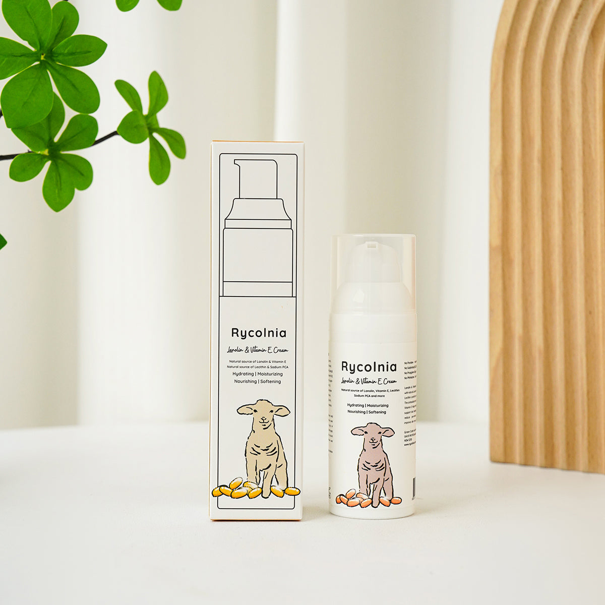 Rycolnia  Lanolin & Vitamin E Cream 50g 3