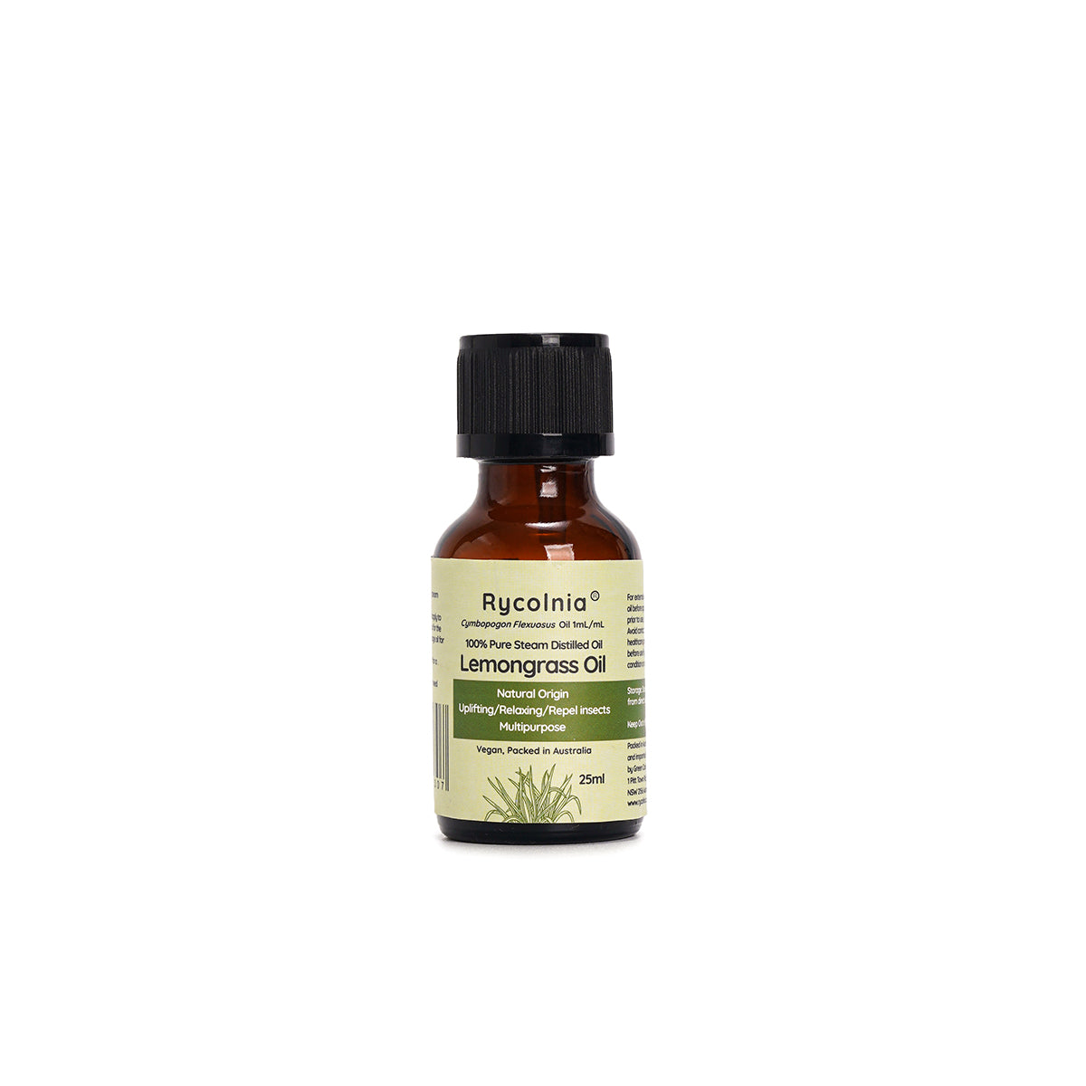 Rycolnia 100% Australian  Lemongrass Essential Oil 3