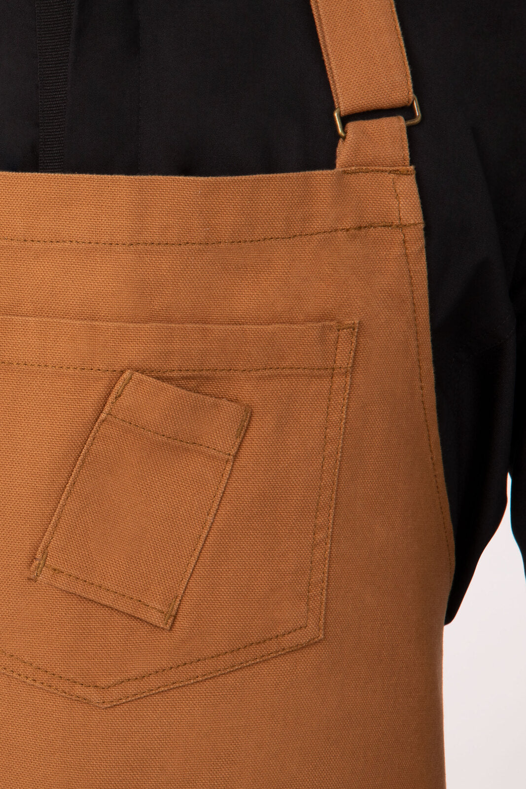 Rockford Nutmeg Bib Apron by Chef Works 3