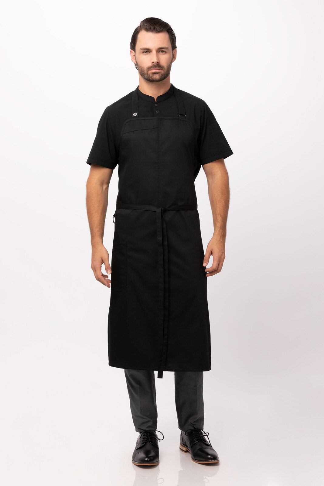 Brio Chef Black Bib Apron by Chef Works