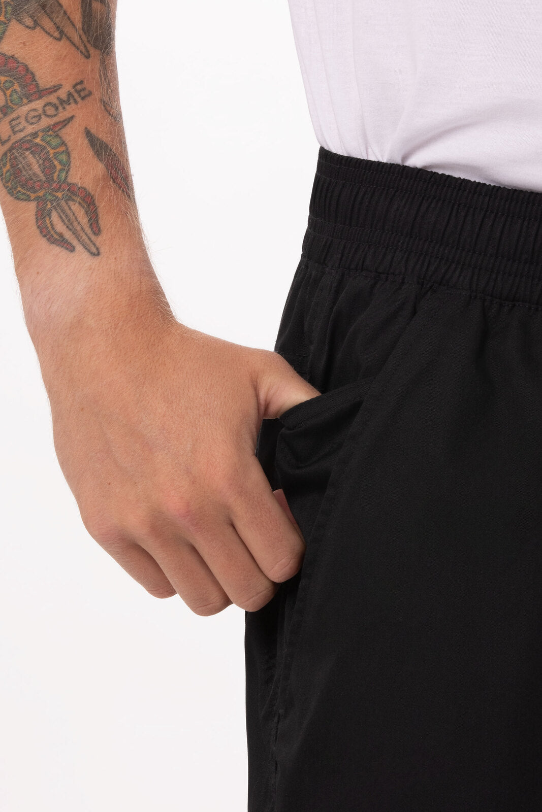 Lightweight Black XL Baggy Pants by Chef Works