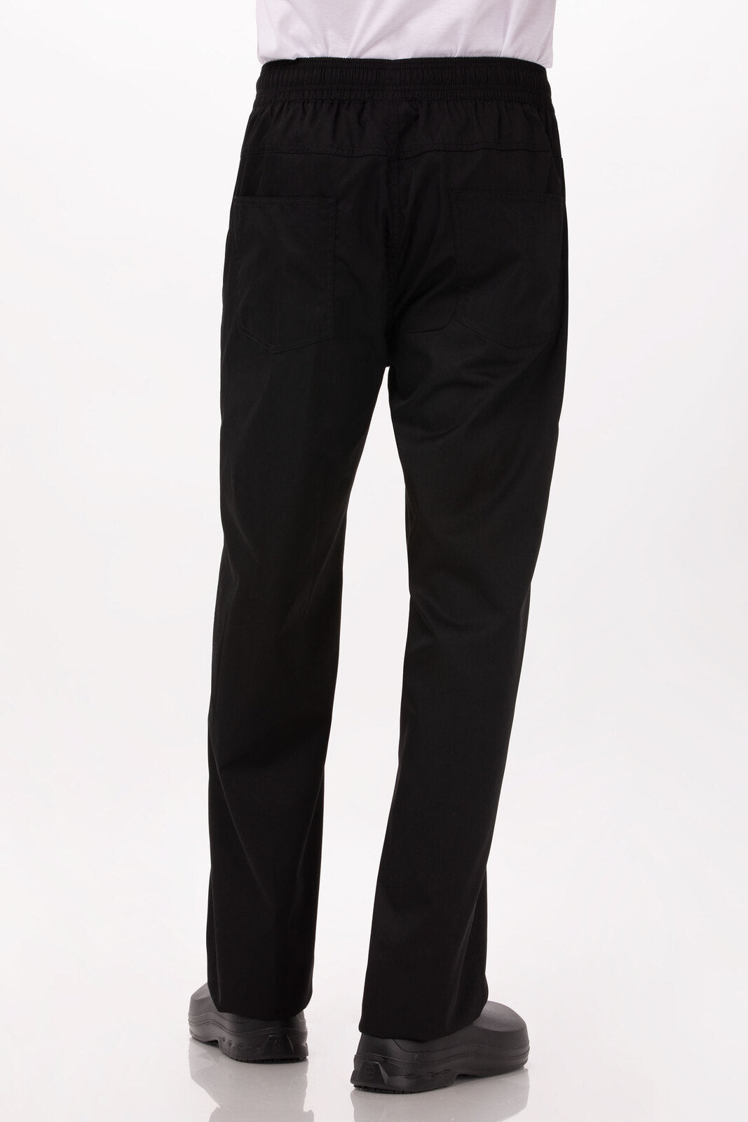Lightweight Black XXL Baggy Pants by Chef Works