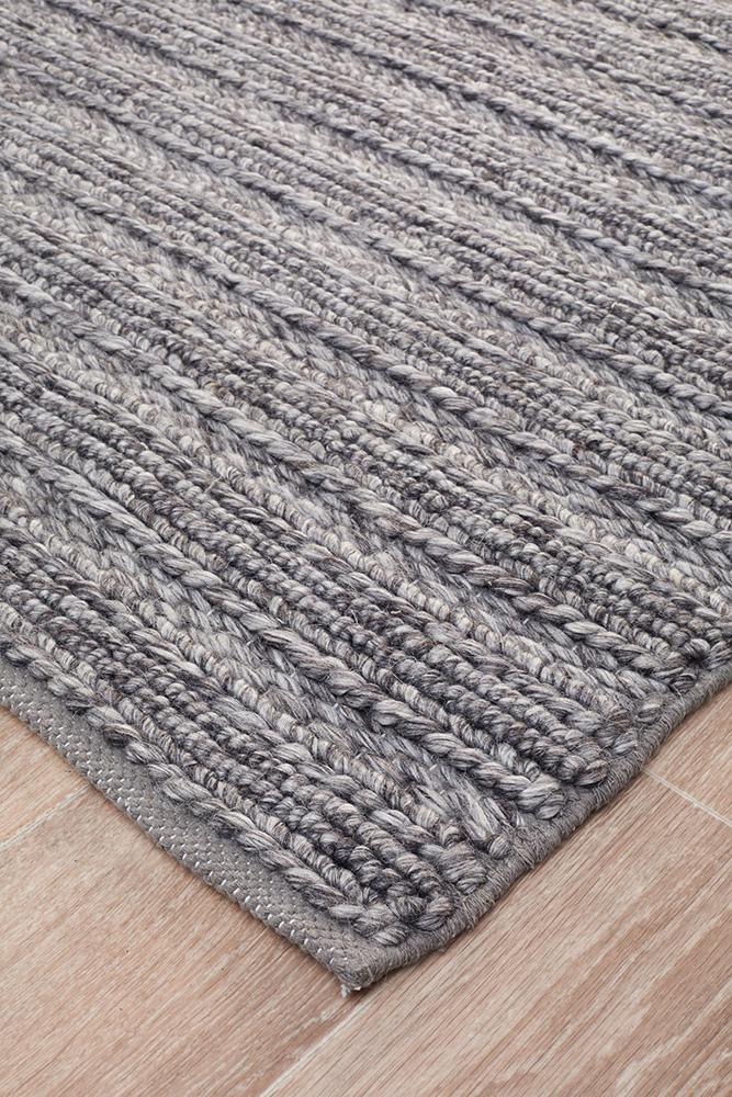 Harvest 801 Steel Rug by Rug Culture -225X155CM - RECTANGLE 3