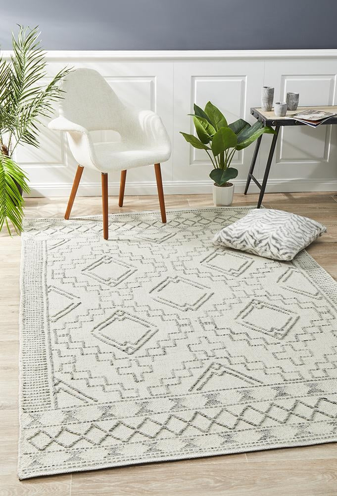 Hudson 802 Ivory by Rug Culture - 280X190CM - RECTANGLE
